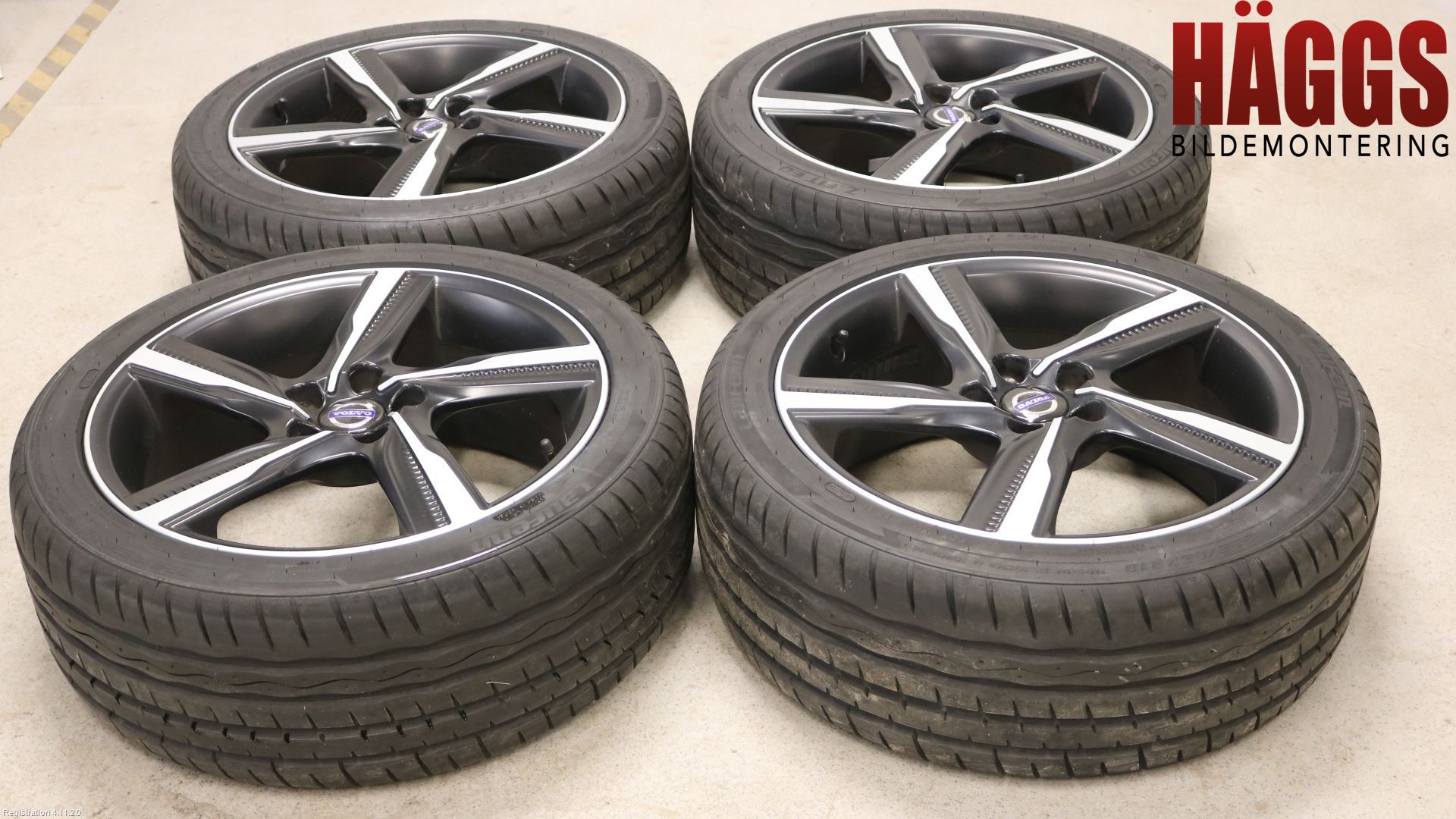 Volvo V40 12-19 Sommardäck Alumfälg 4St
