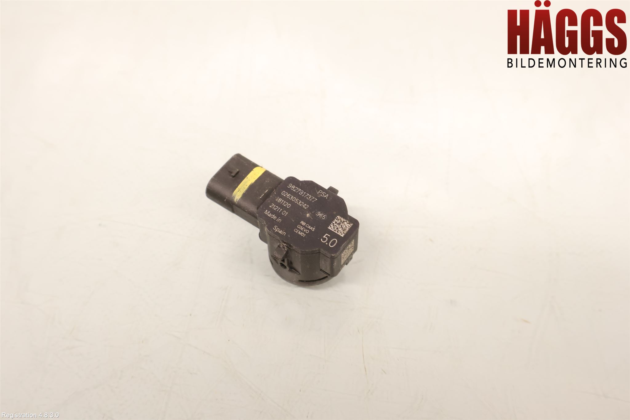 Citroen COTROEN C3 17-24 Parkeringshjälp Backsensor