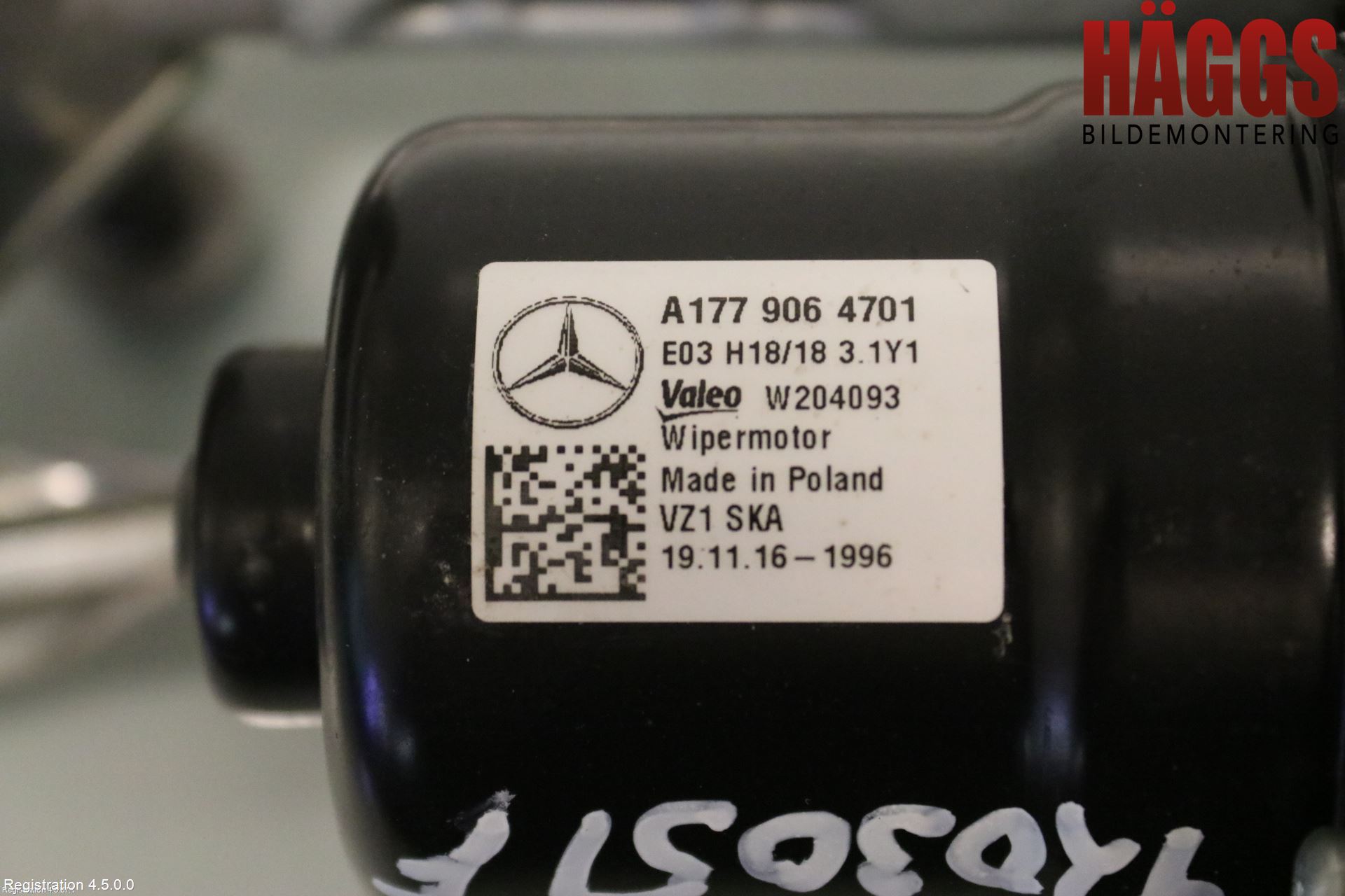 Mercedes-Benz MB A-KLASS (W177) 18- Torkarmotor Vindruta