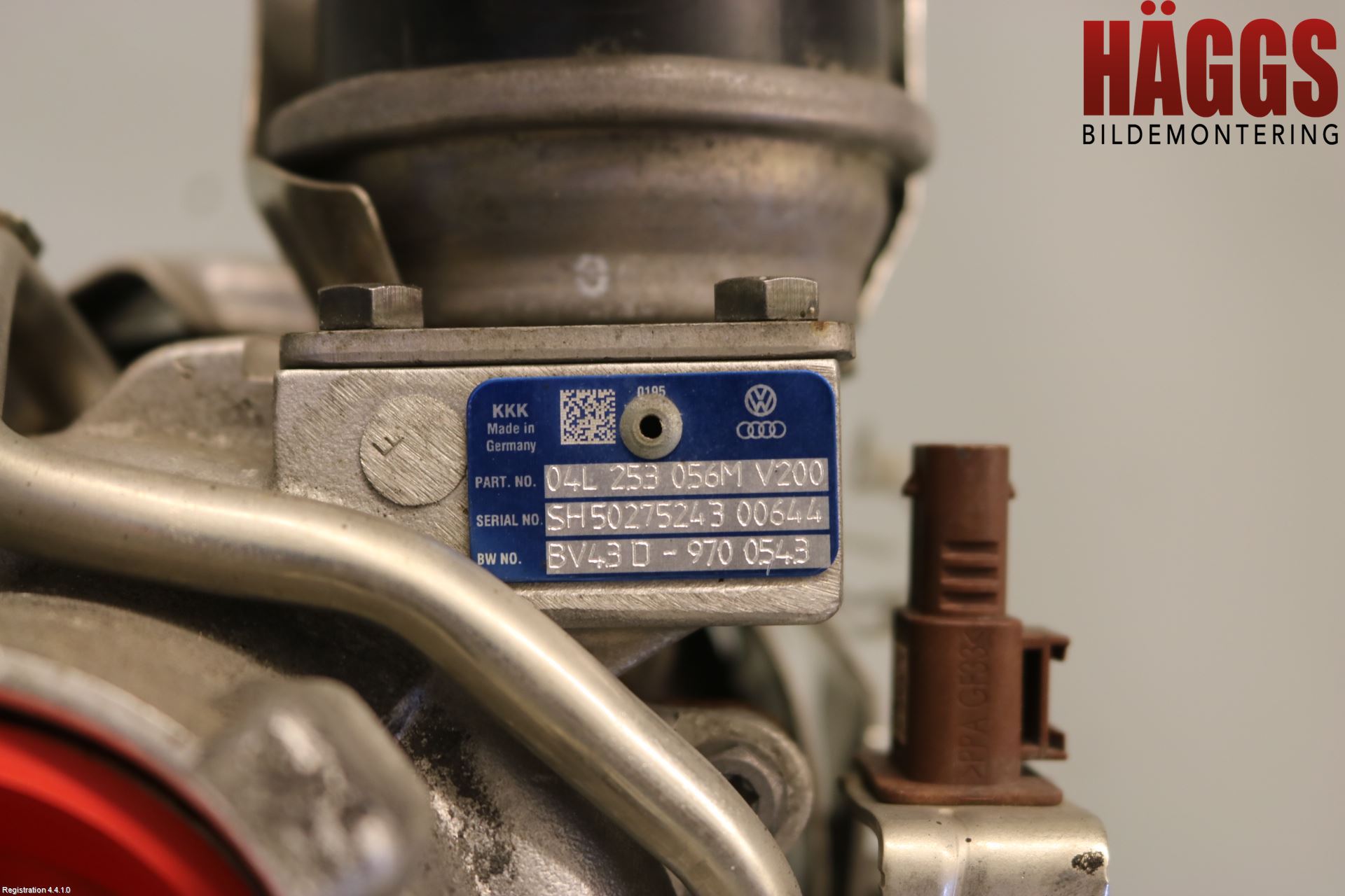 Volkswagen VW PASSAT 15-19 Turboaggregat