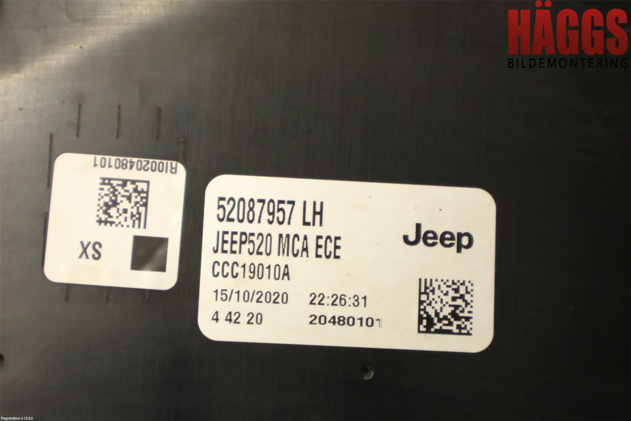 Jeep RENEGADE Bakljus Vänster