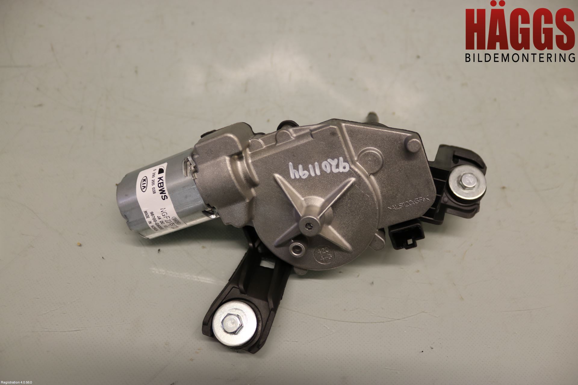 Kia PICANTO 17- Torkarmotor Baklucka