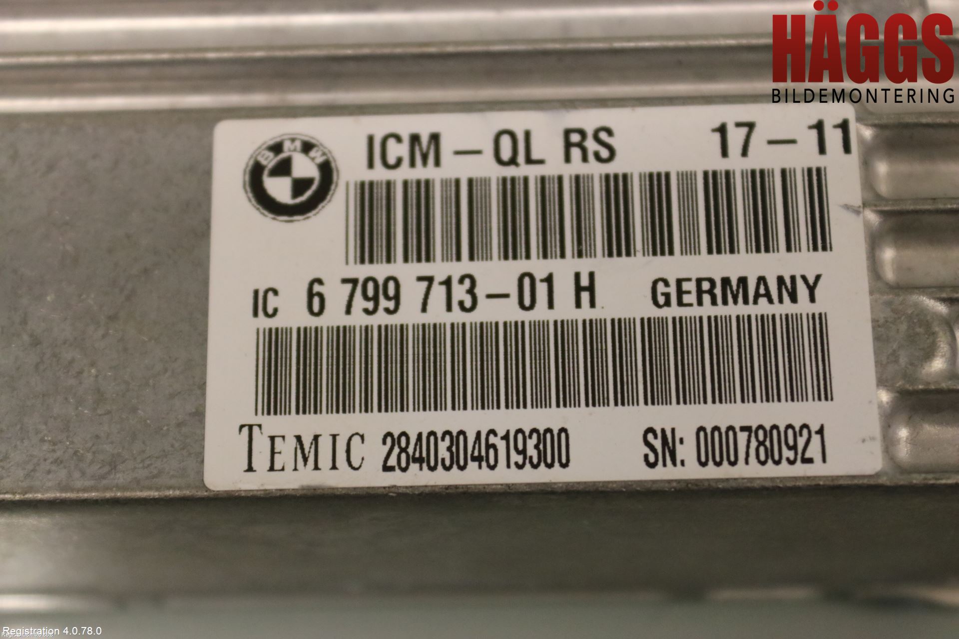 BMW 5 F10/F11/F18 09-17 Styrenhet Abs