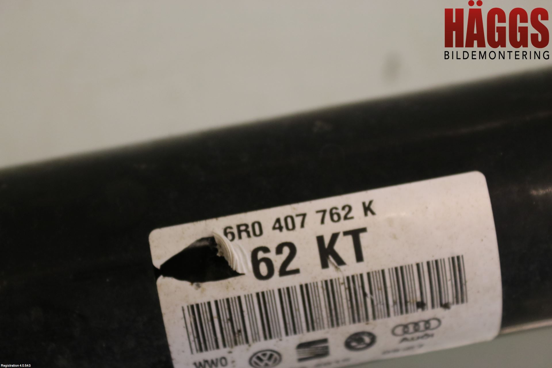 Skoda RAPID Drivaxel Fram Höger