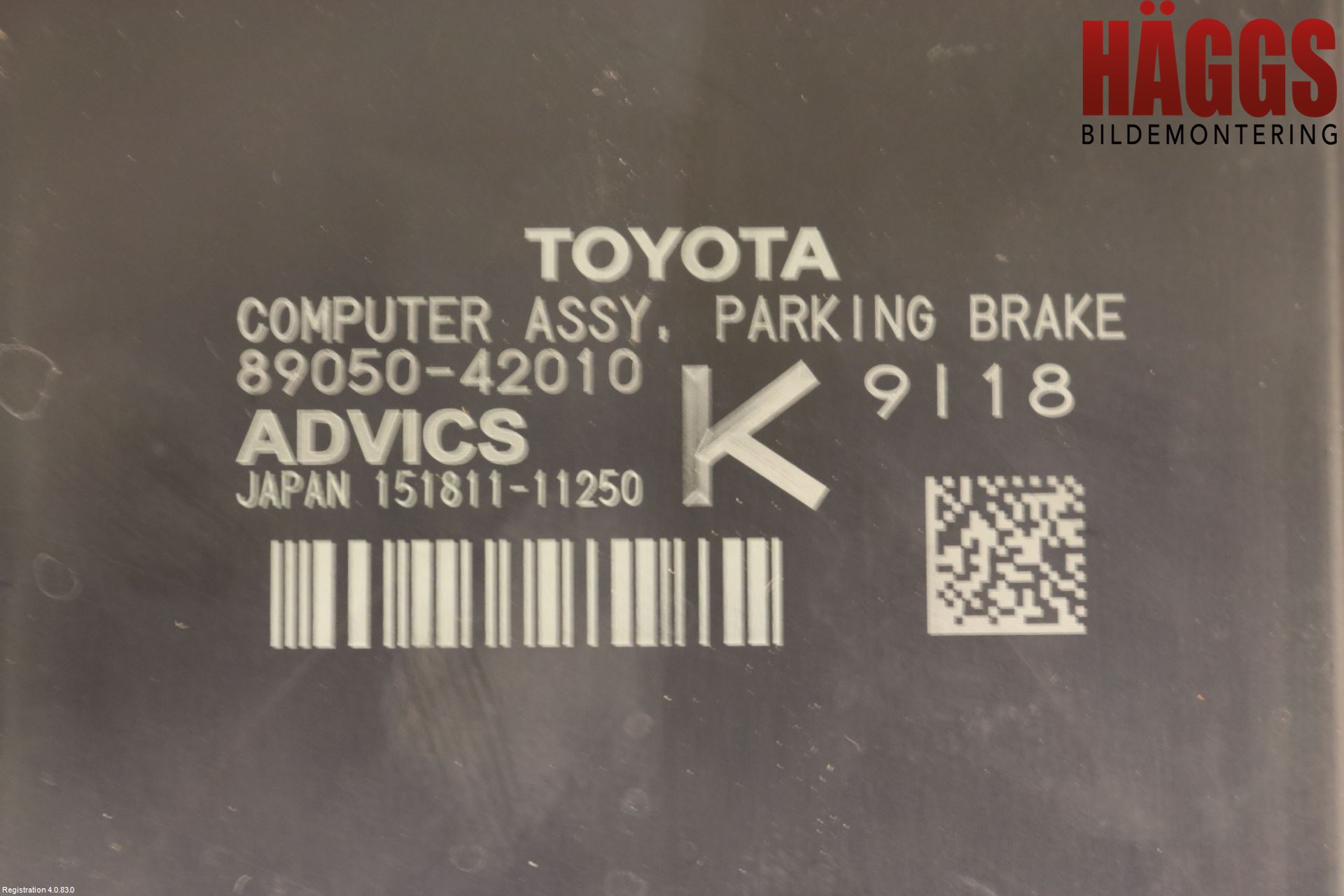 Toyota RAV4 19- Styrenhet Parkbroms Epb