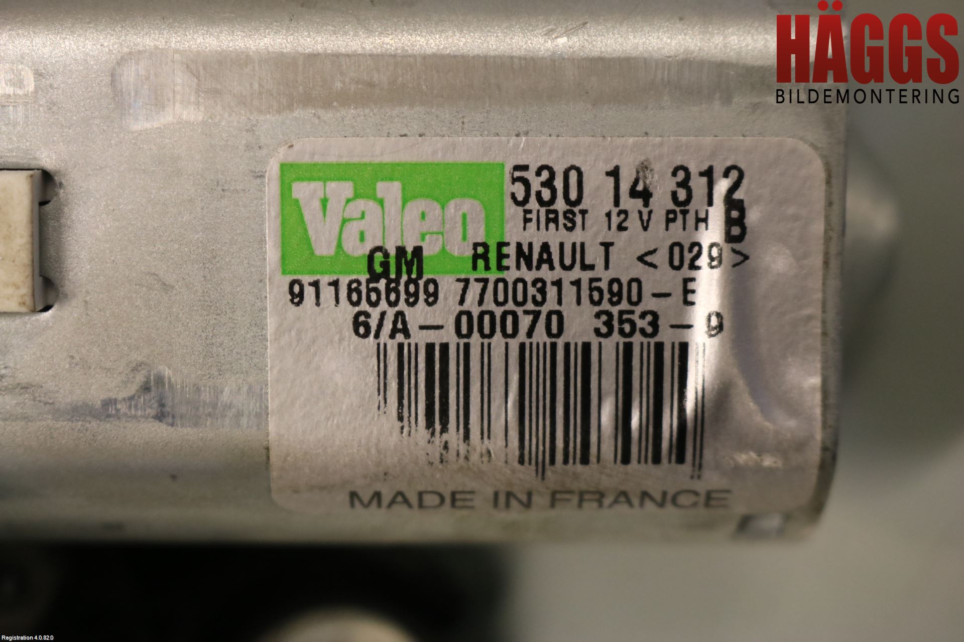 Renault TRAFIC/E-TECH 15- Torkarmotor Baklucka