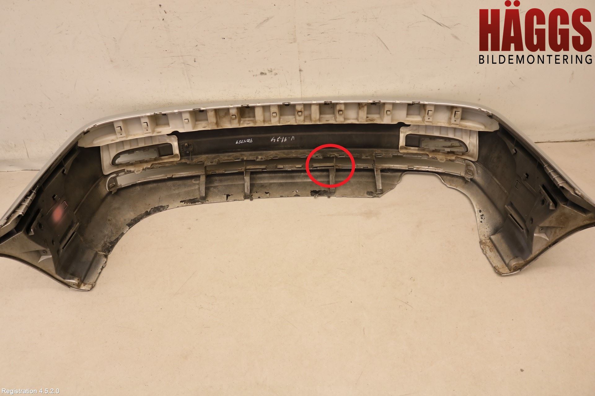 BMW 3 E46      98-05 Stötfångarbeklädnad Bak