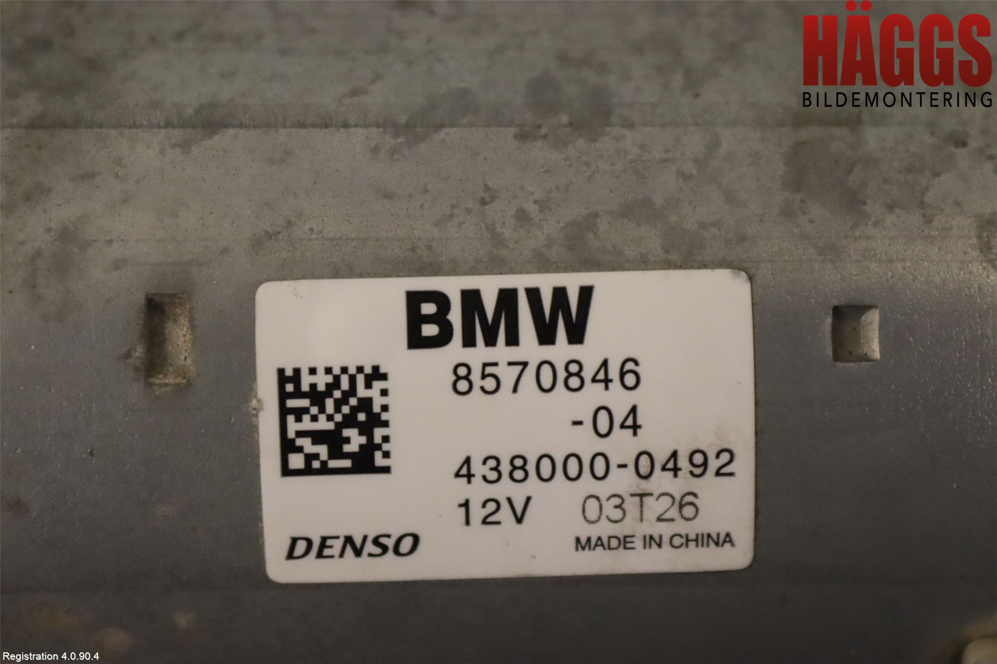 BMW X3 F25 10-17 Startmotor Diesel