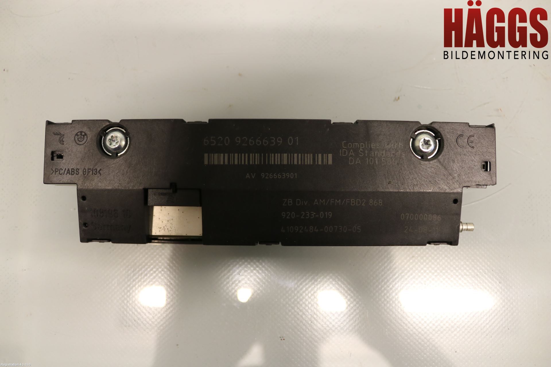 BMW 5 F10/F11/F18 09-17 Antennförstärkare