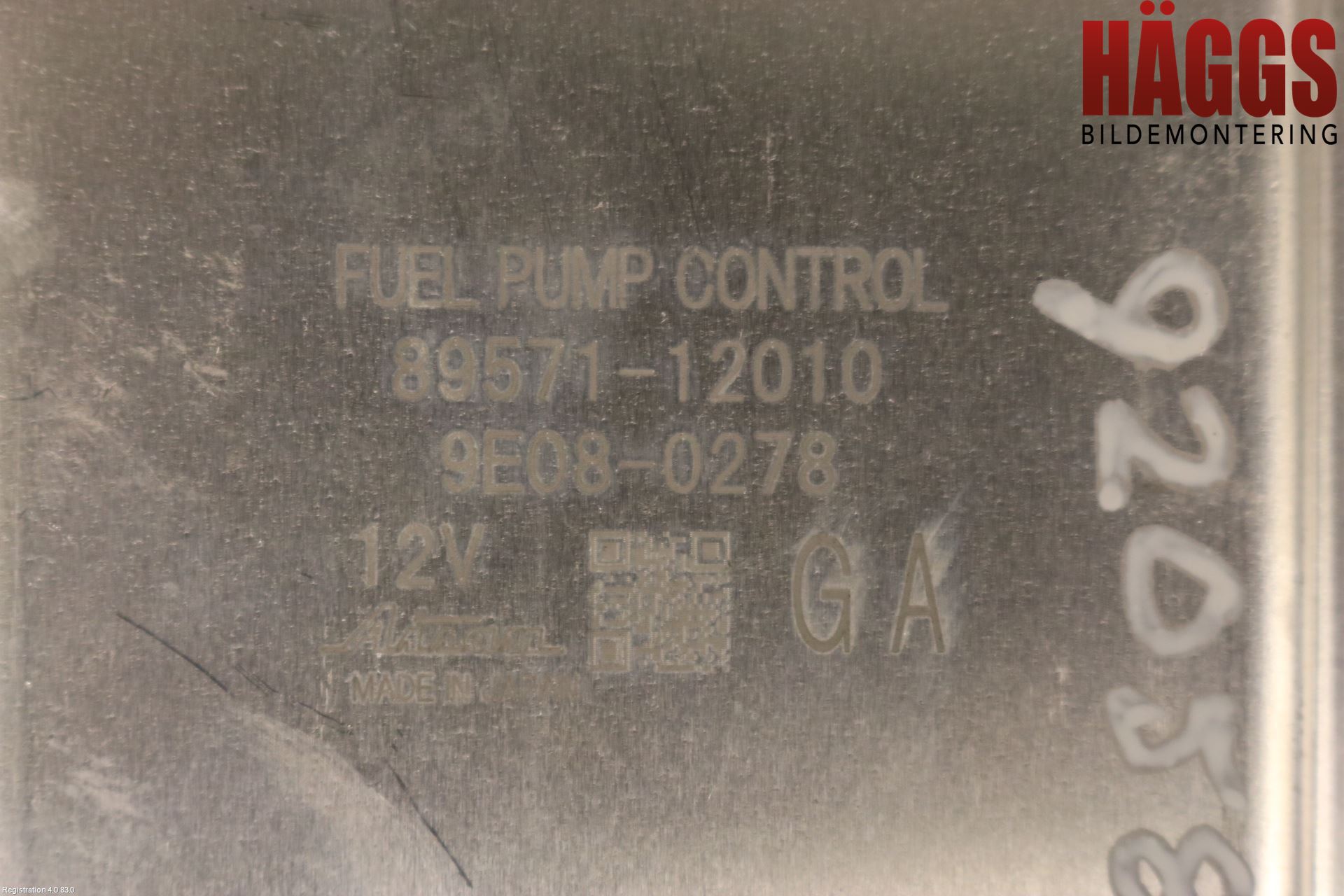 Toyota RAV4 19- Styrenhet Bränslepump