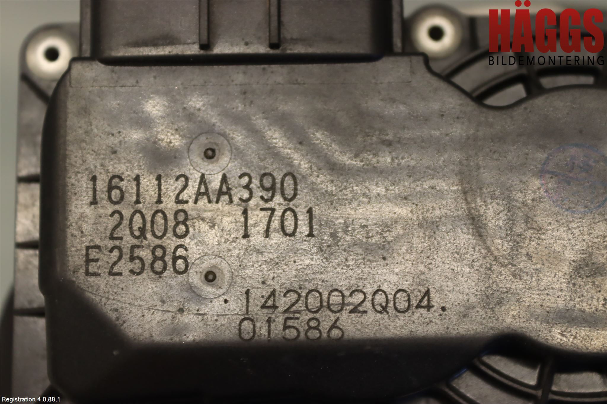 Subaru IMPREZA IV 13-17 Injspjällhus