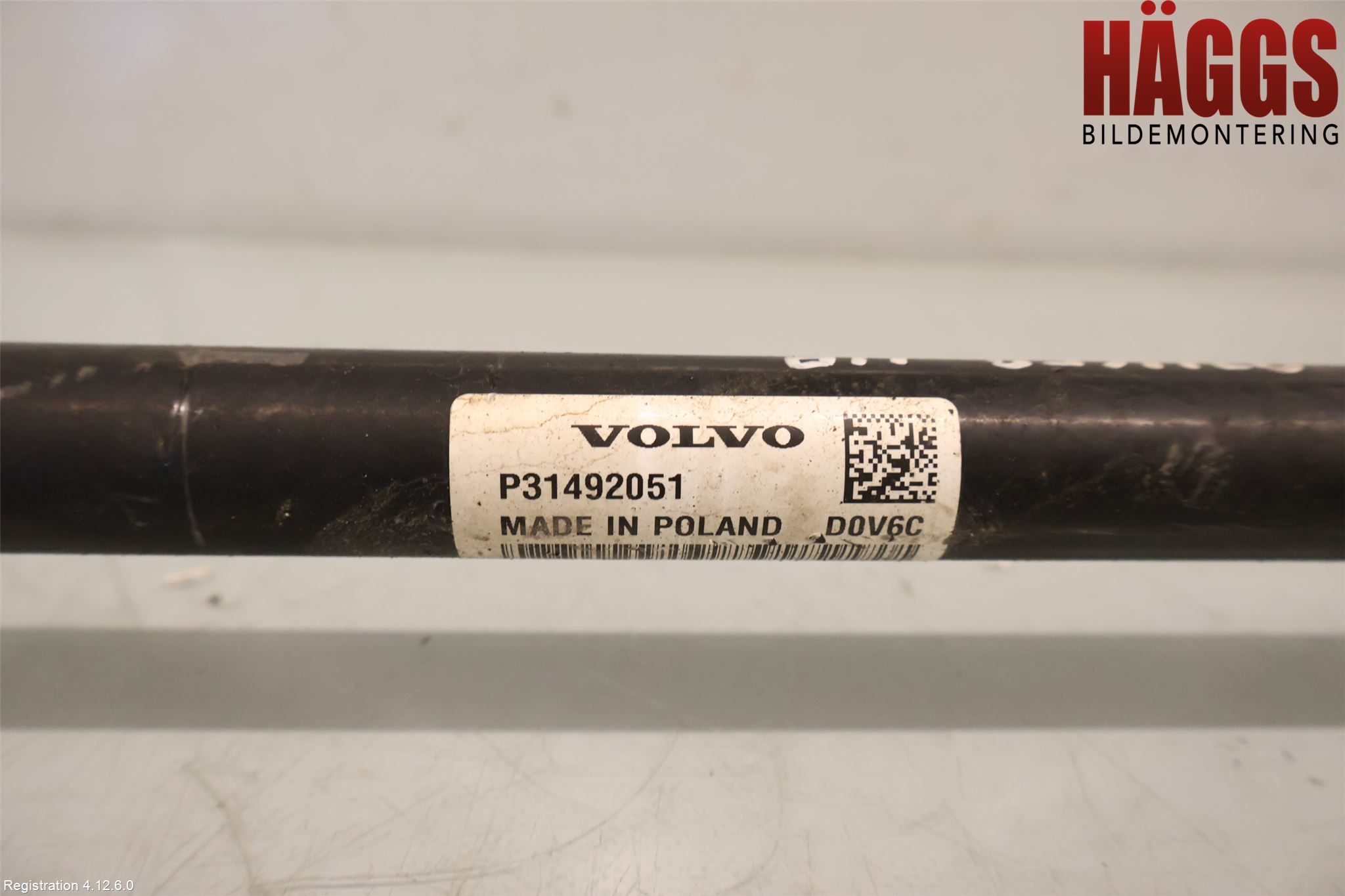 Volvo V60 CROSS COUNTRY 19- Drivaxel Bak Höger