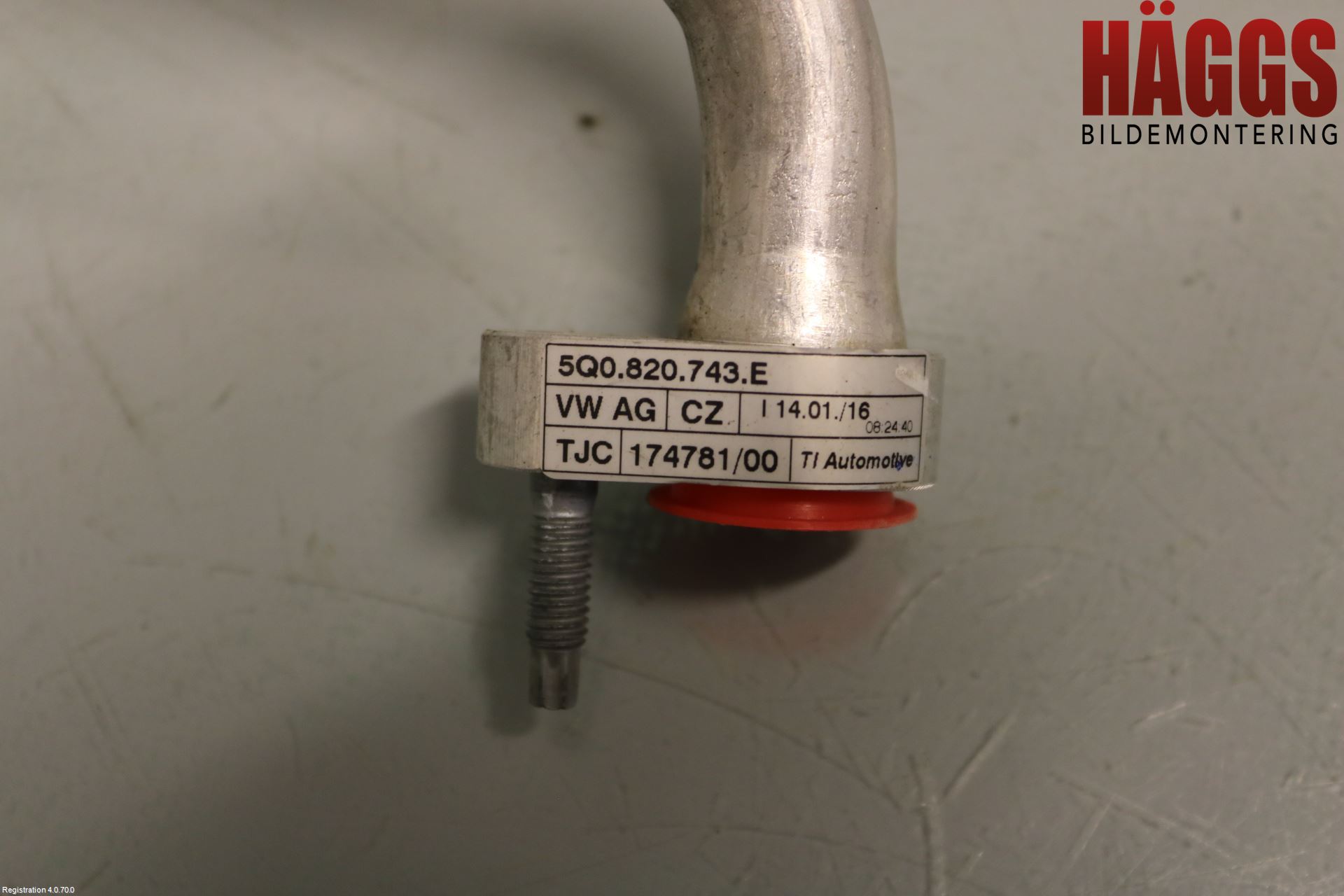 Volkswagen VW GOLF / E-GOLF VII 13-20 Ac Slang-Rör