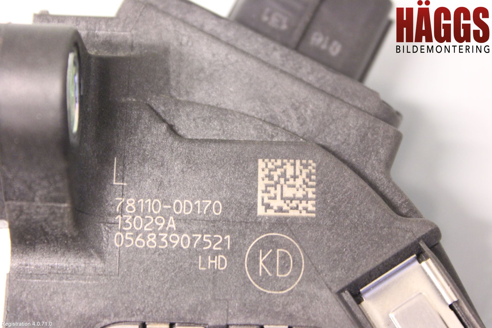Toyota YARIS XP130 12-14 Gaspedal