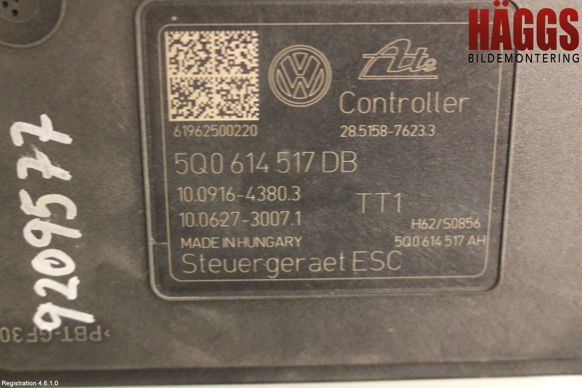 Volkswagen VW GOLF / E-GOLF VII 13-20 Abs Hydraulaggregat