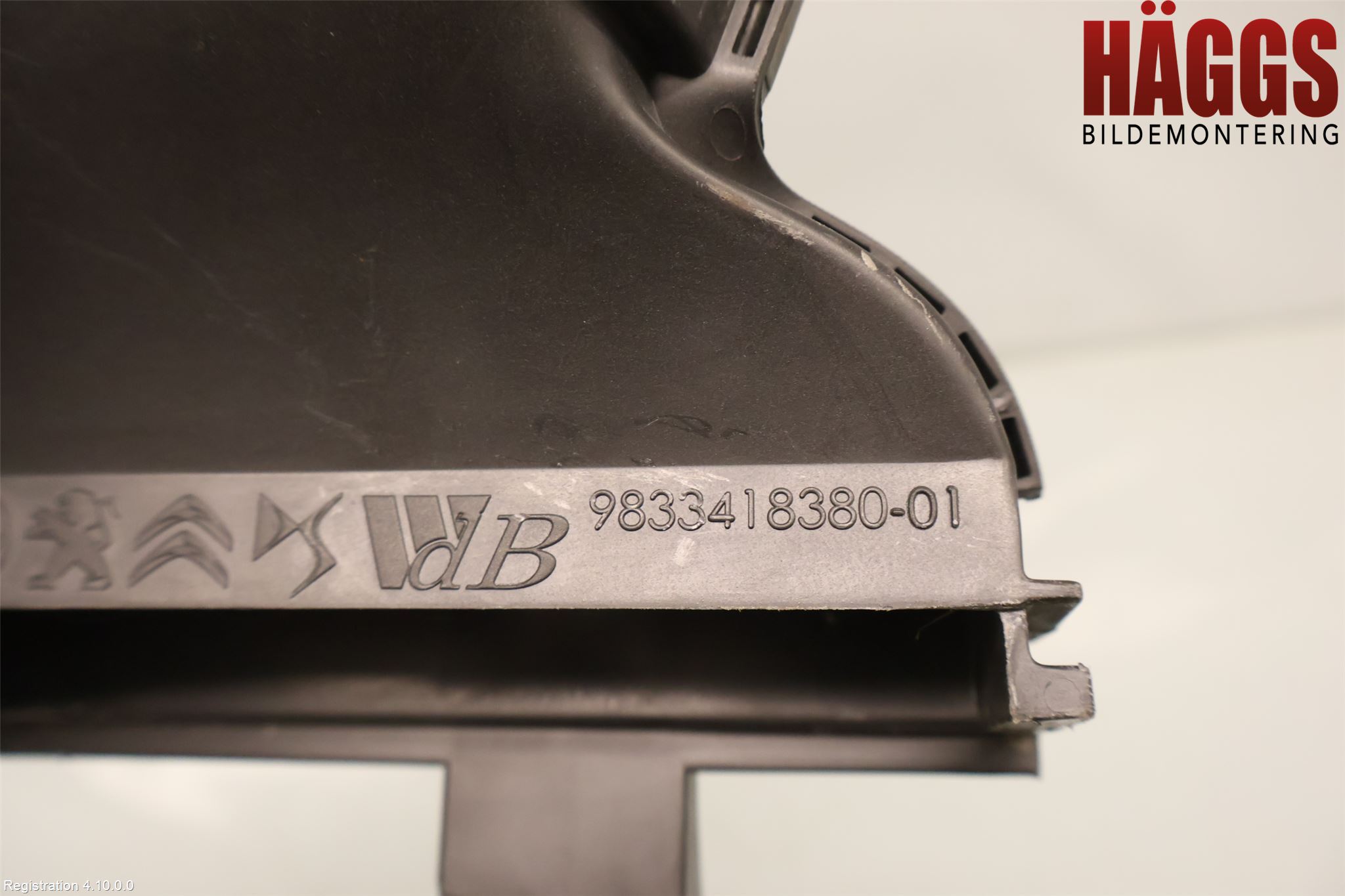 Peugeot 208/E-208 20- Förg-Bälg-Rör Mot Luftr