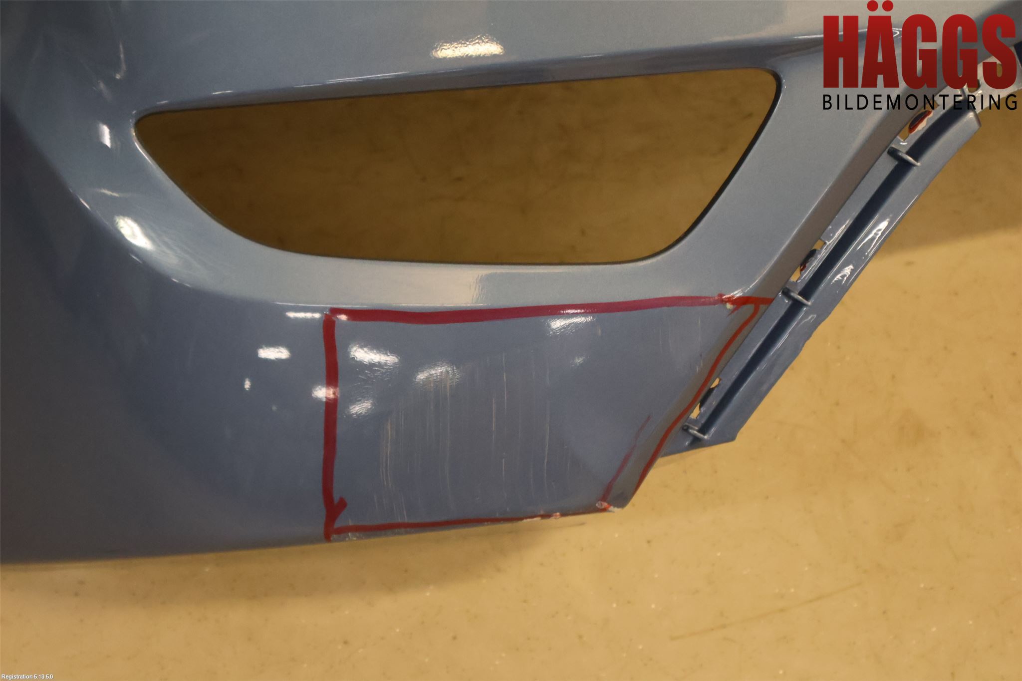 Hyundai ix20 Stötfångarbeklädnad Bak
