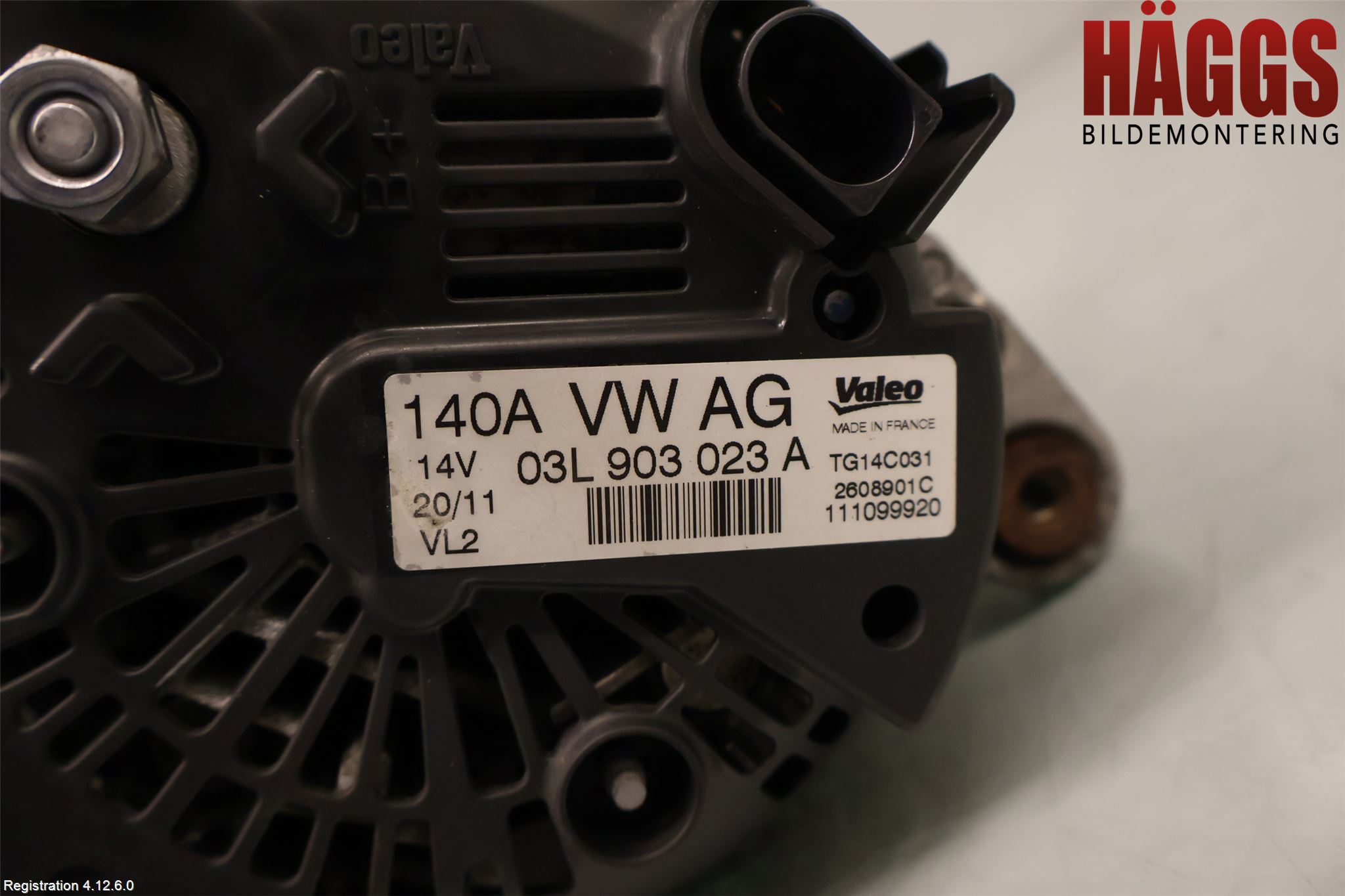 Audi A3/S3 05-13 Generator