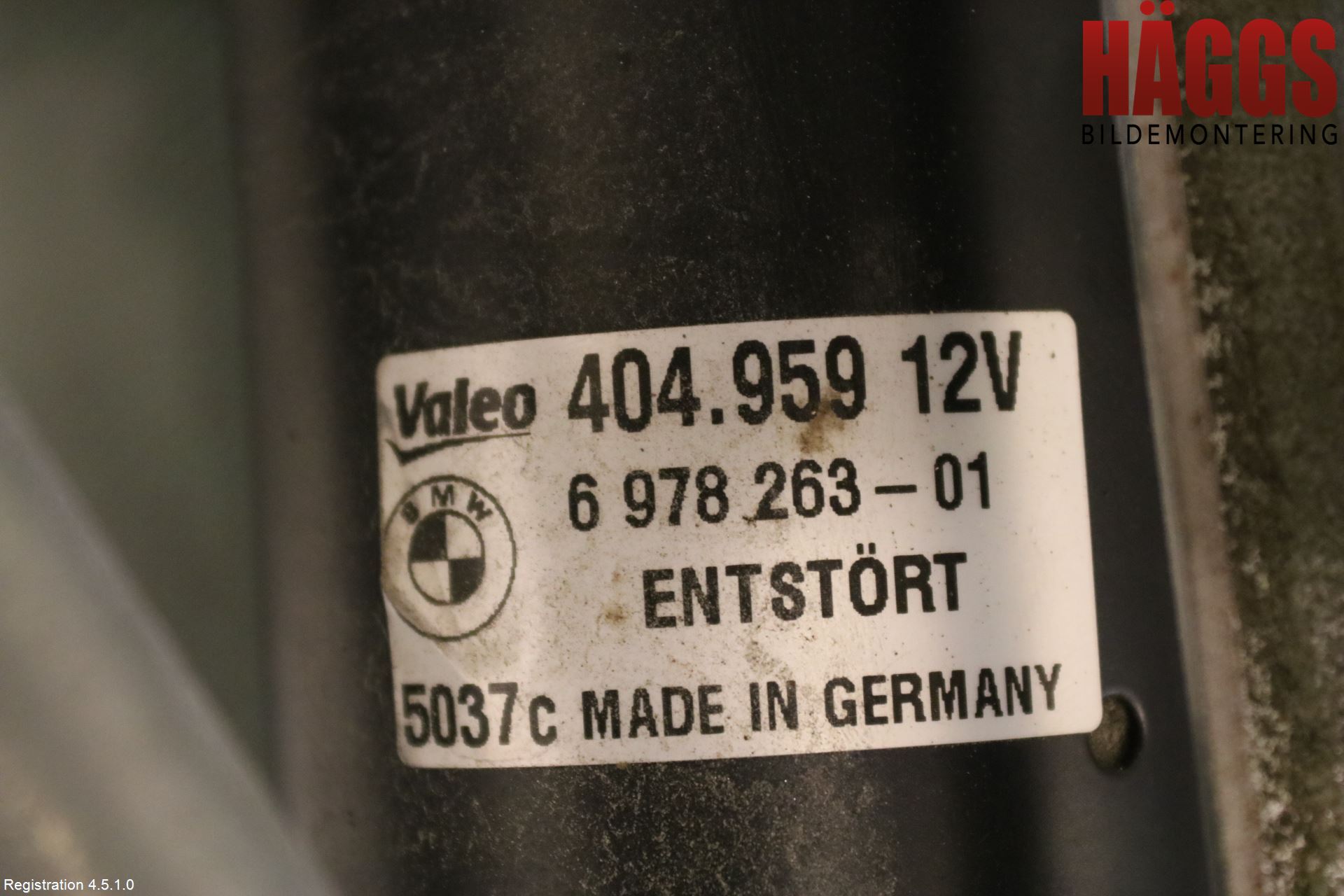 BMW 3 E90/91 SED/TOU 05-12 Torkarmotor Vindruta