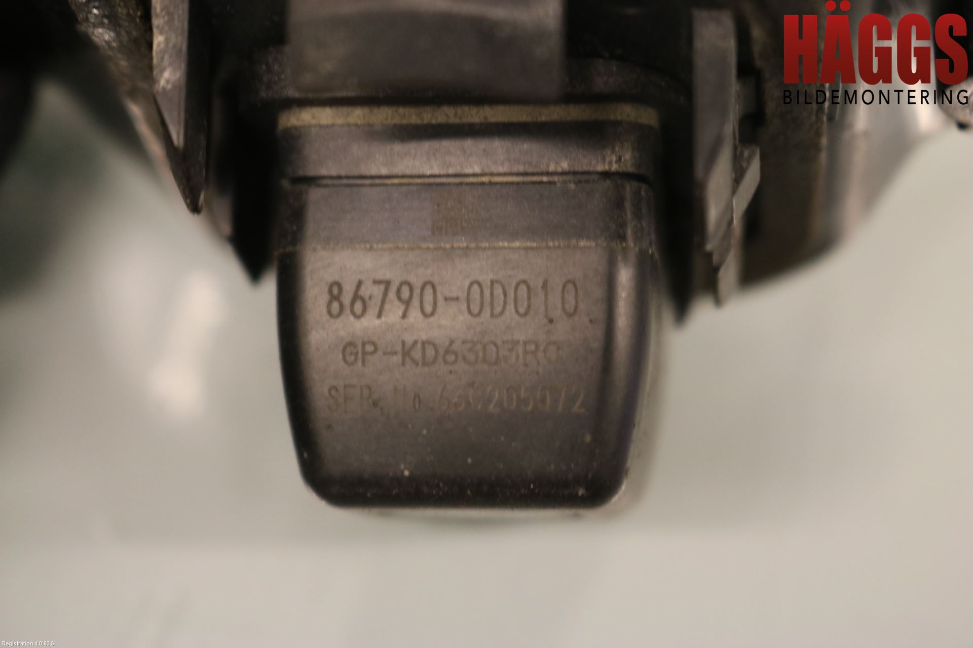 Toyota YARIS XP130 15-20 Parkeringshjälp Kamera