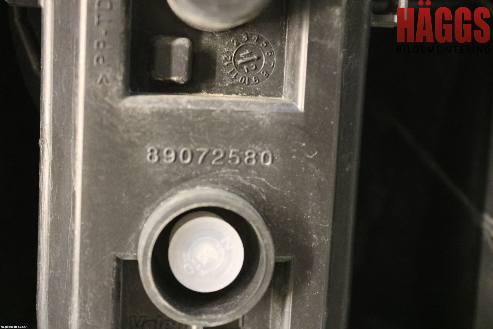 Renault KANGOO II 08-14 Bakljus Höger