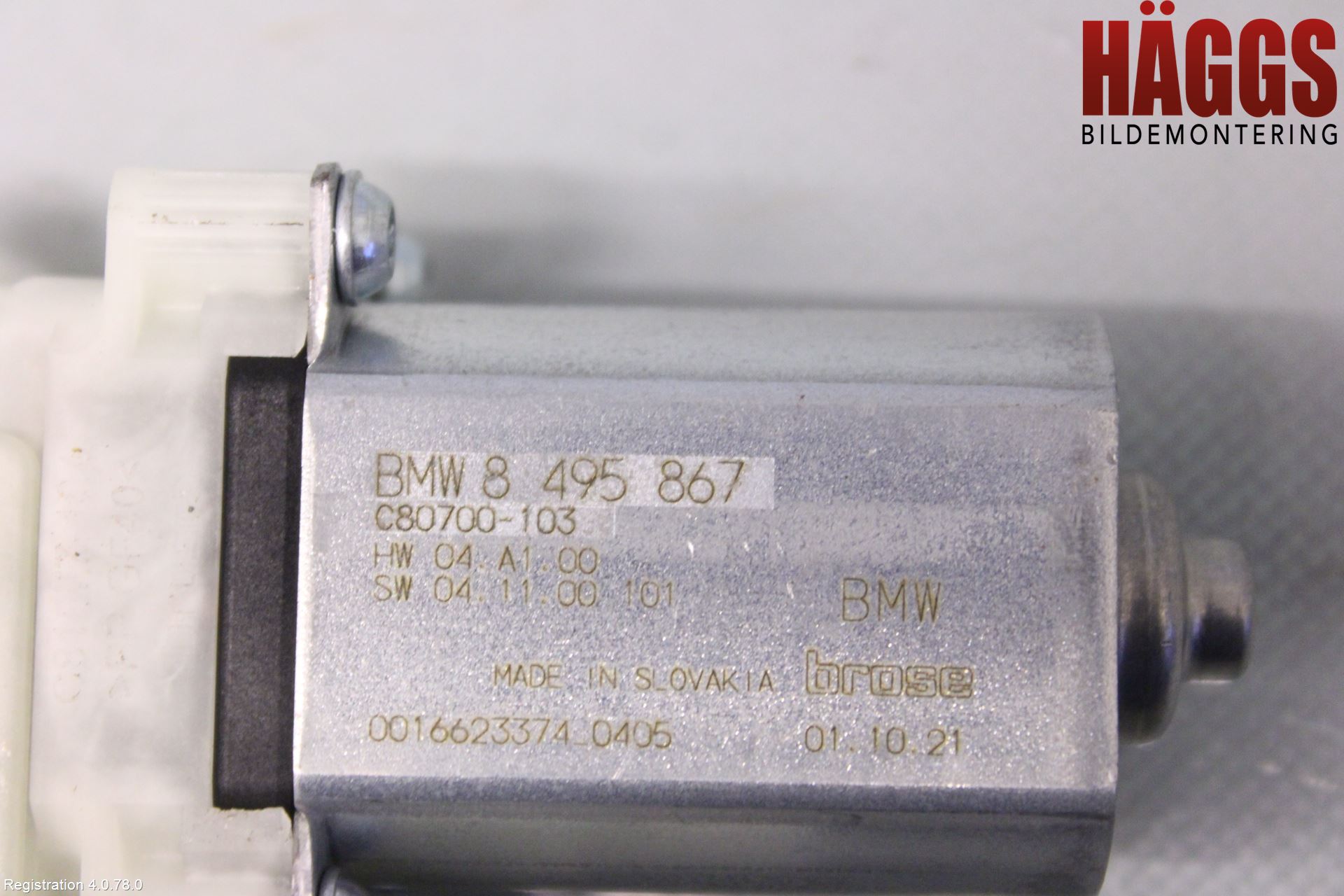 BMW 3 G20/G21/G80/G81 19- Fönsterhissmotor