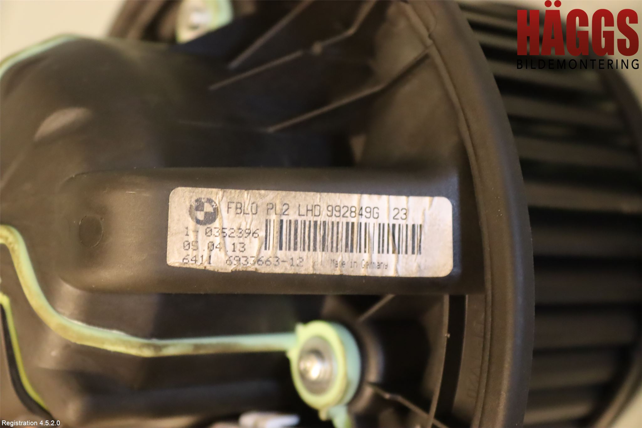 BMW X1 E84 10-15 Ac Värmefläkt