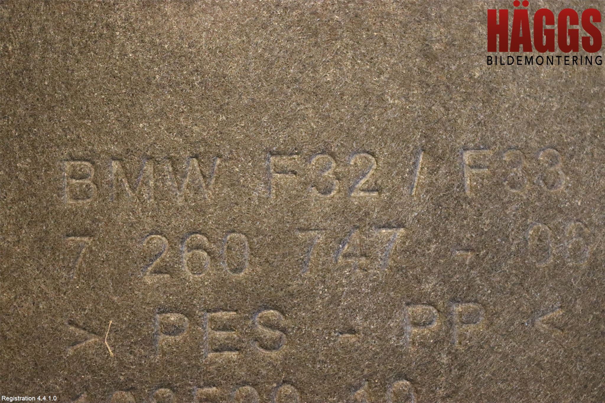 BMW 4 F36 Gran Coupé 14-20 Skärm Inner