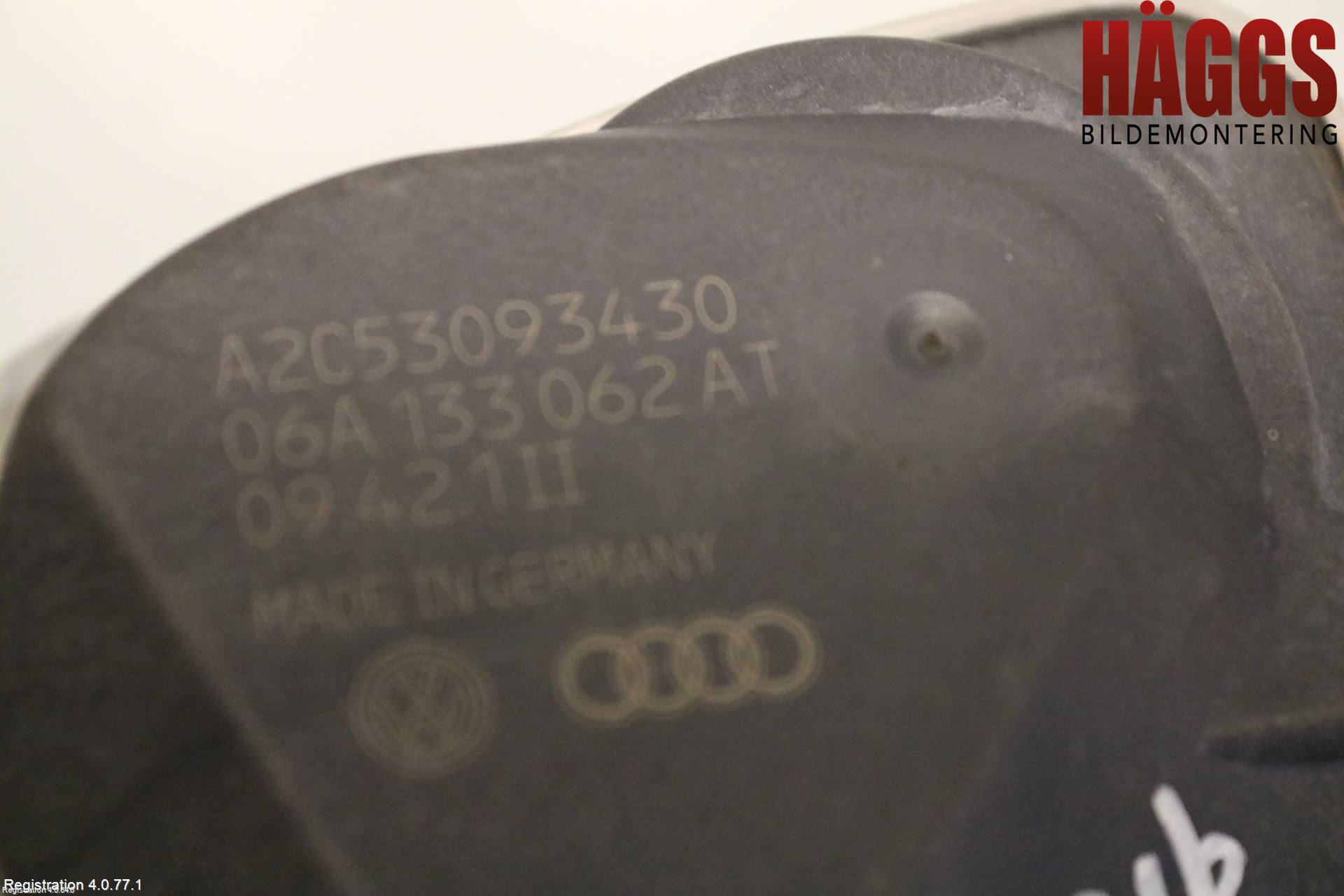Volkswagen VW GOLF VI 09-13 Injspjällhus