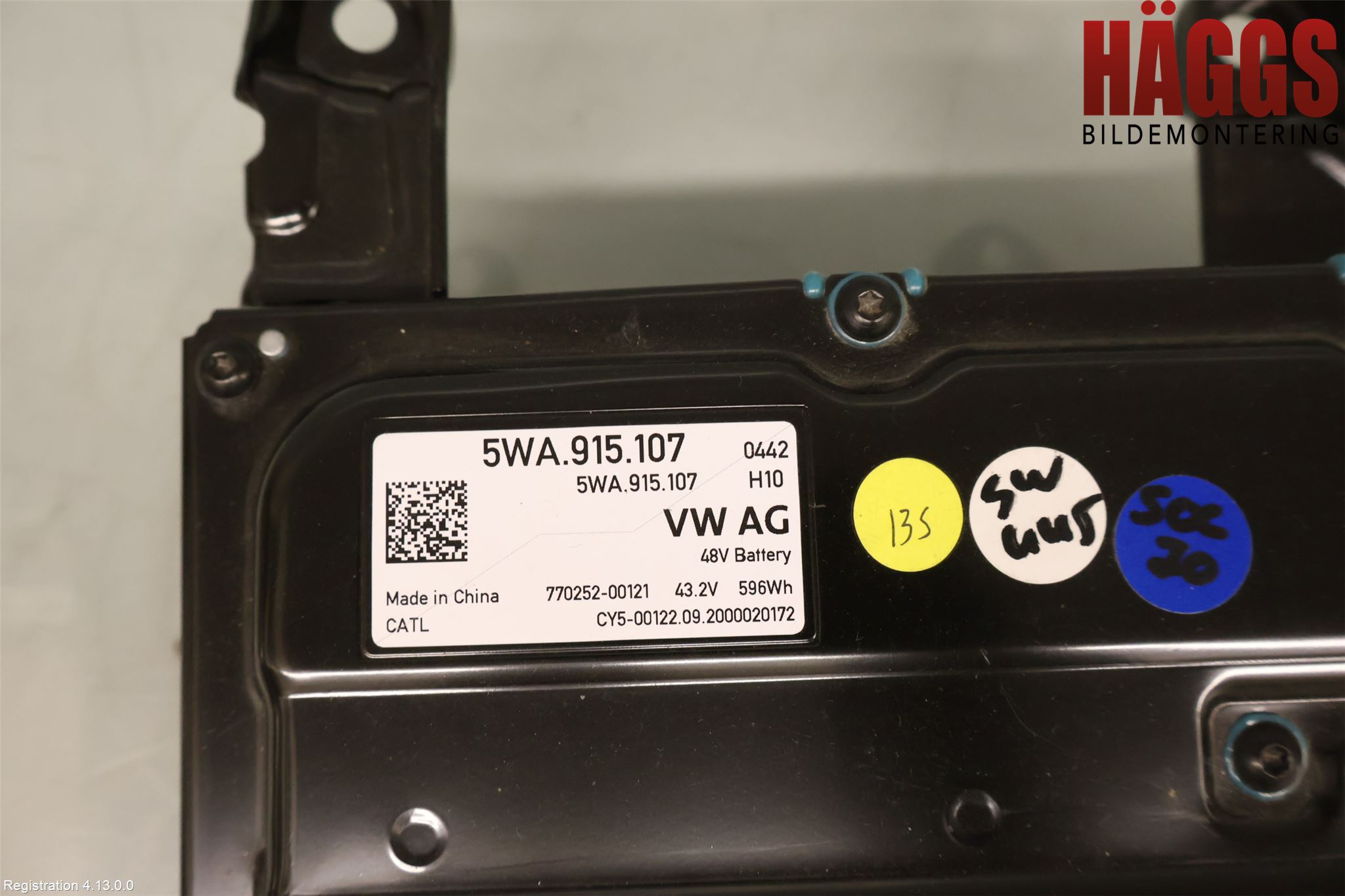 Seat LEON 20- Batteri Högspänning