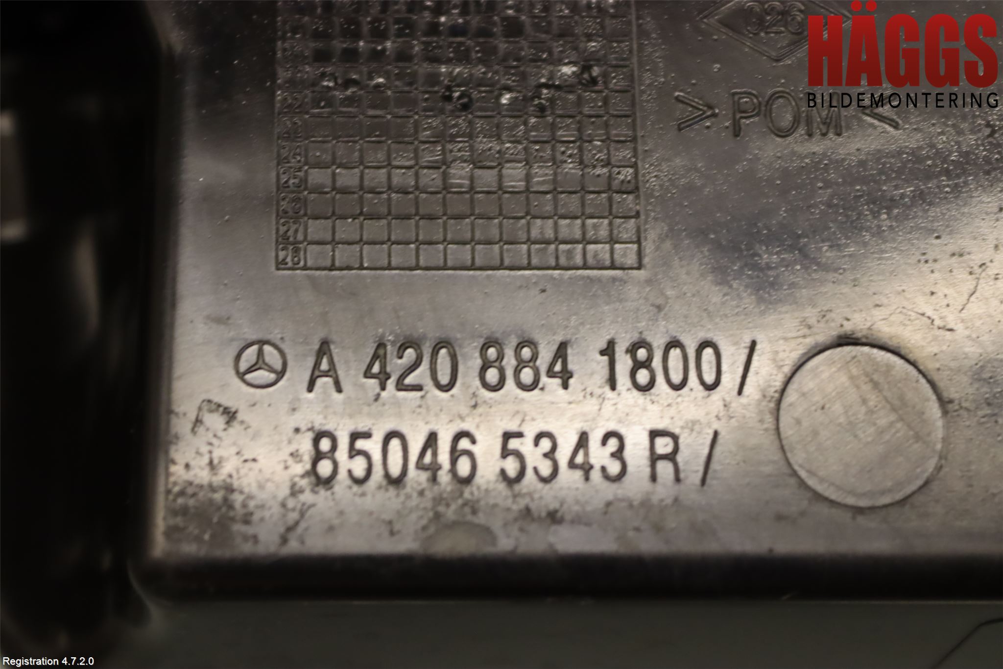 Mercedes-Benz MB CITAN/EQT (W420) 22- Stötfångarfäste Bak Hö