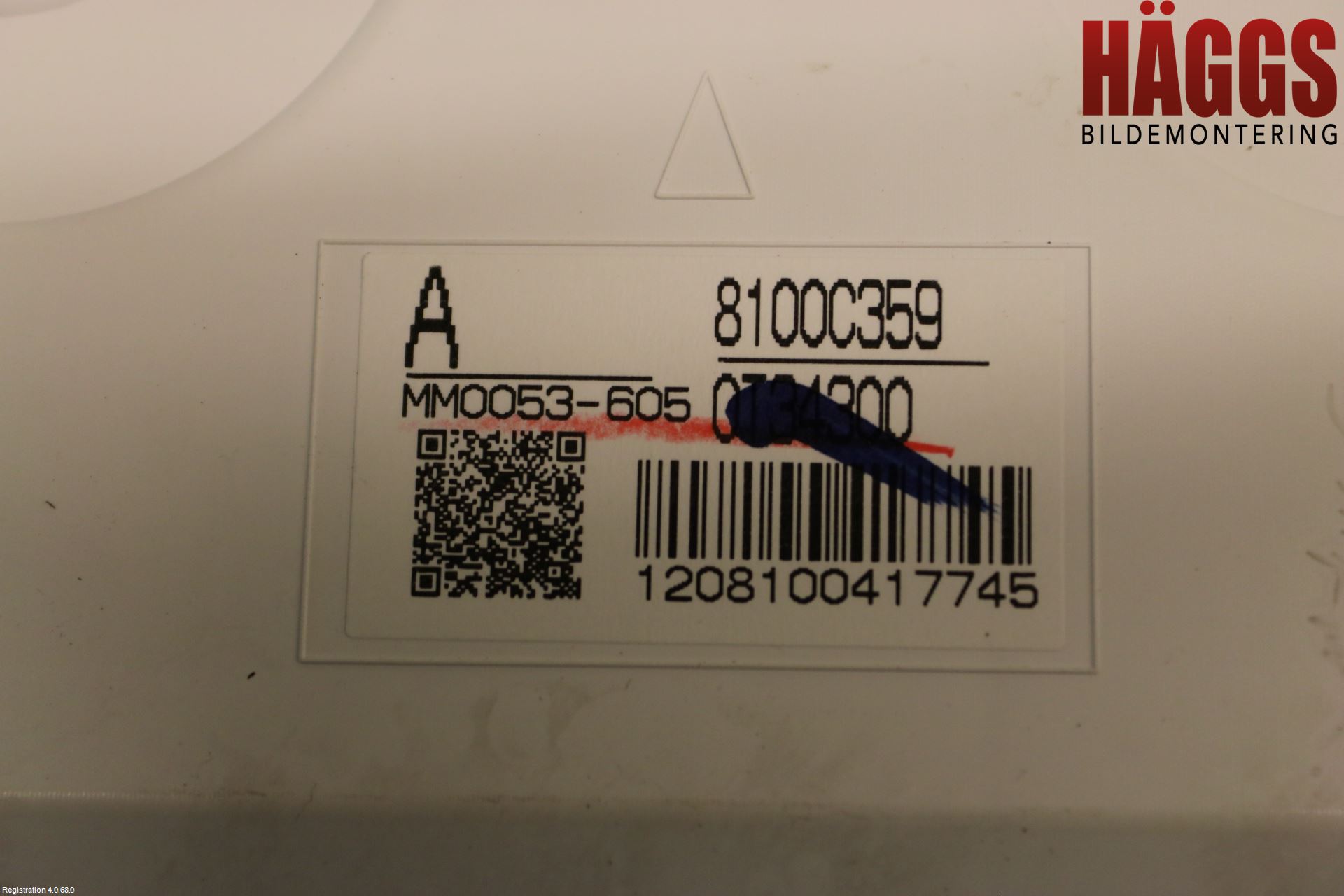 Mitsubishi ASX 10-22 Instrument Komb