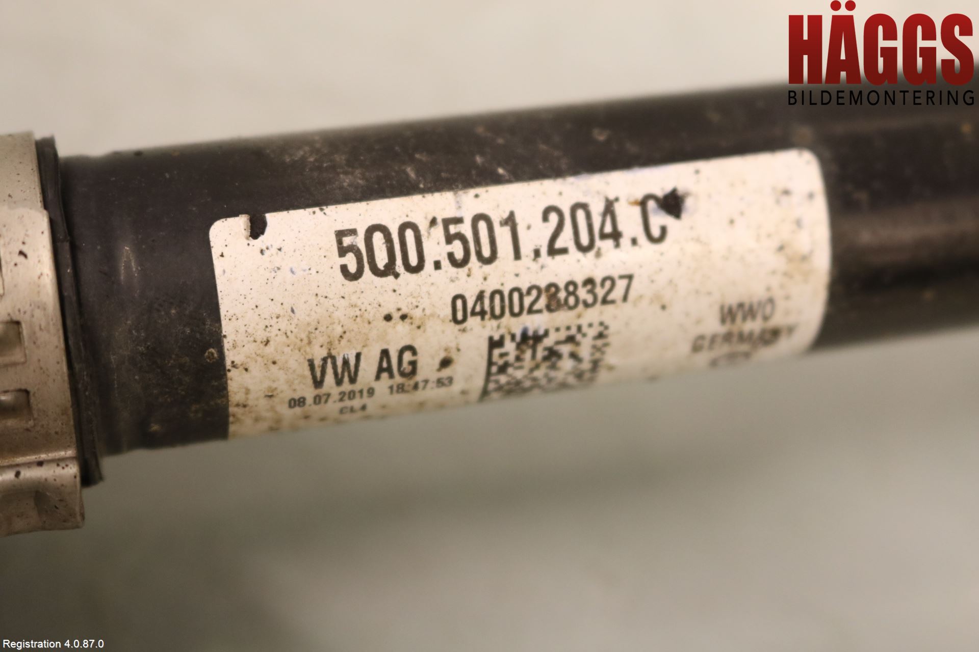 Skoda OCTAVIA (5E) 13-20 Drivaxel Bak Höger