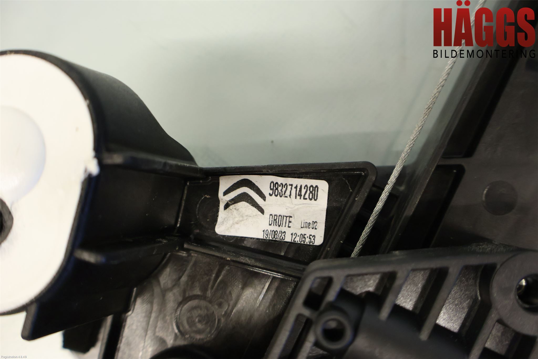 Citroen C4/E-C4 C4X/E-C4X III 21- Fönsterhiss El Kompl