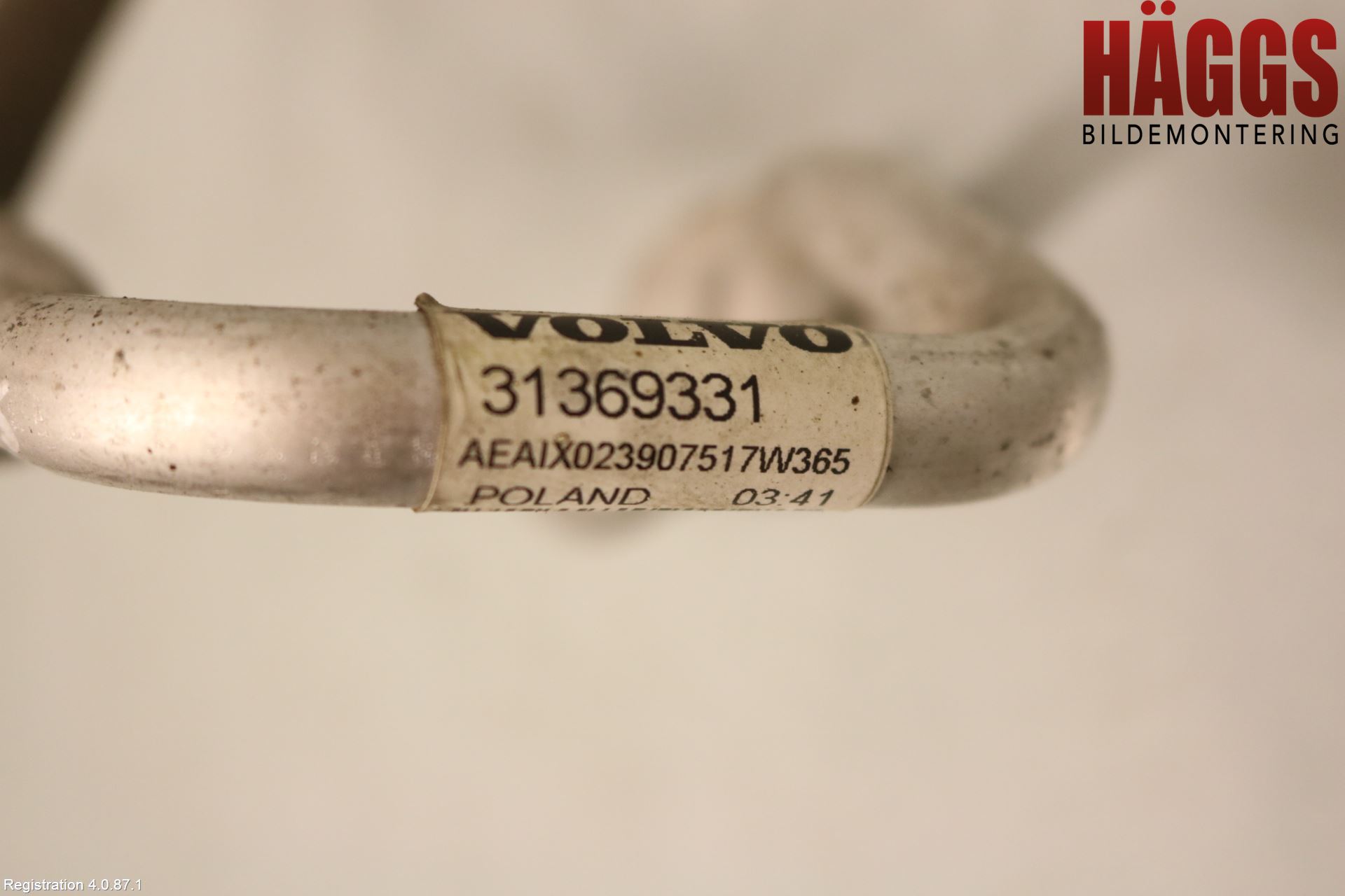 Volvo V90 17->> Ac Slang-Rör