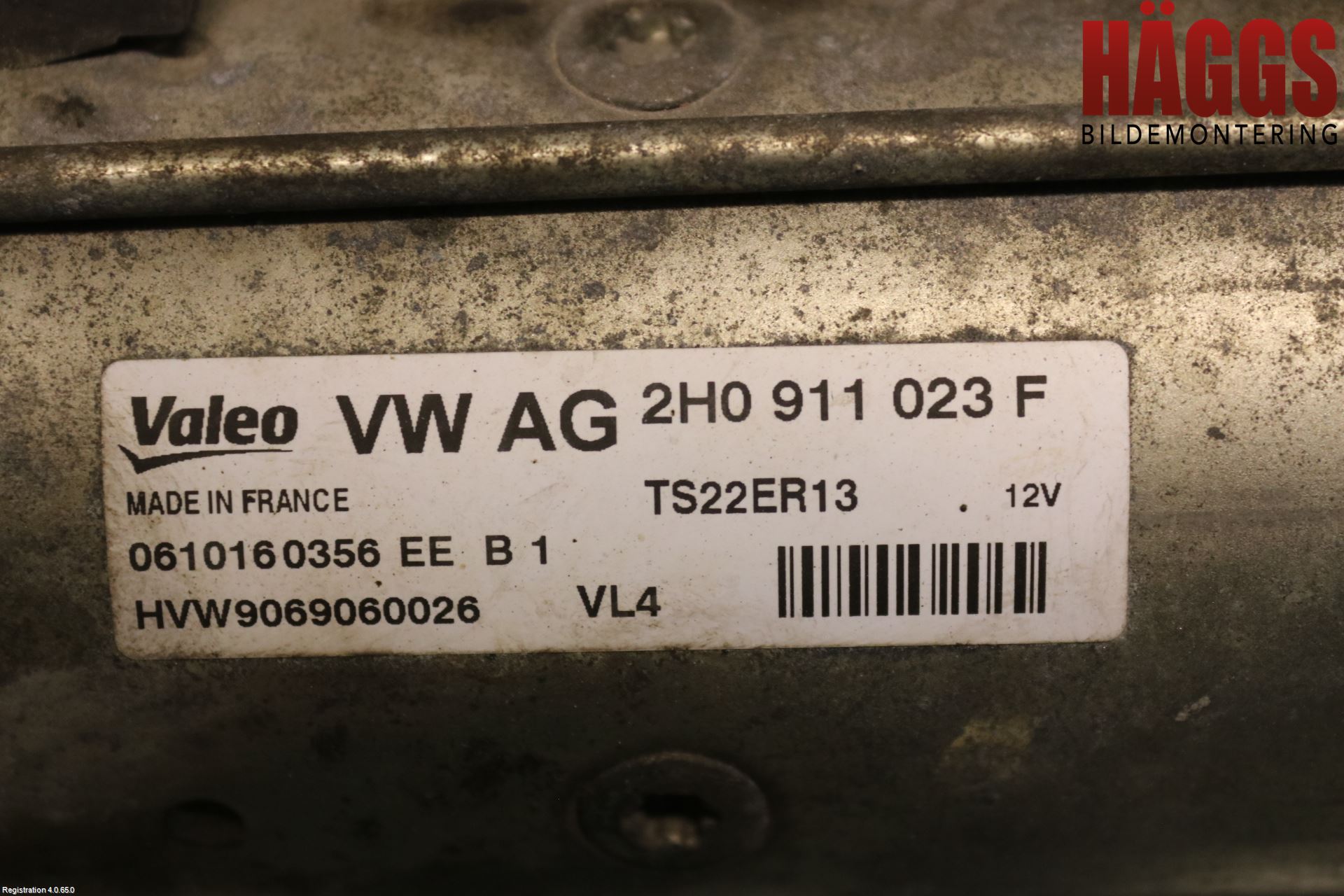 Volkswagen VW CRAFTER 06-16 Startmotor Diesel