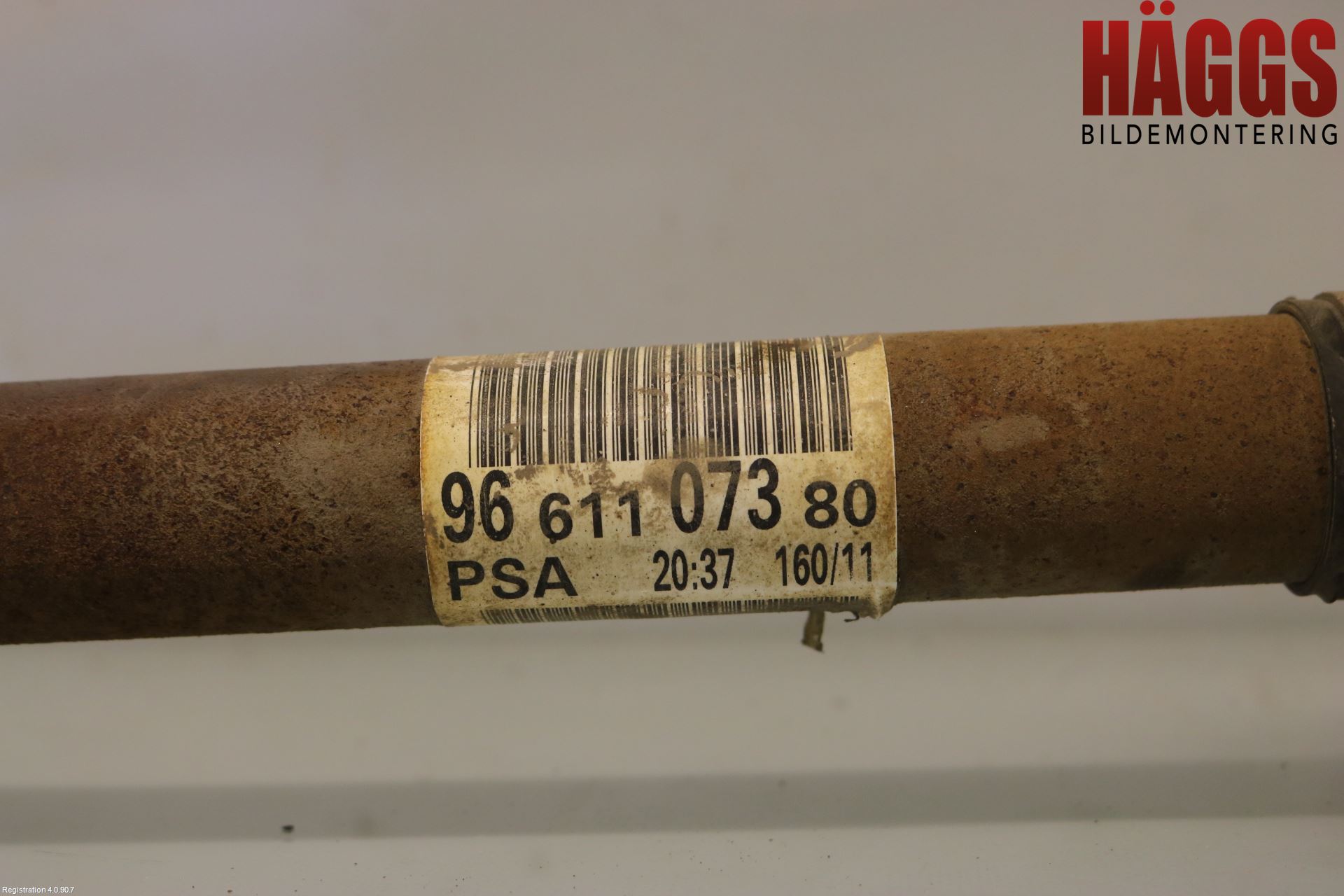 Peugeot 308 08-13 Drivaxel Fram Vänster