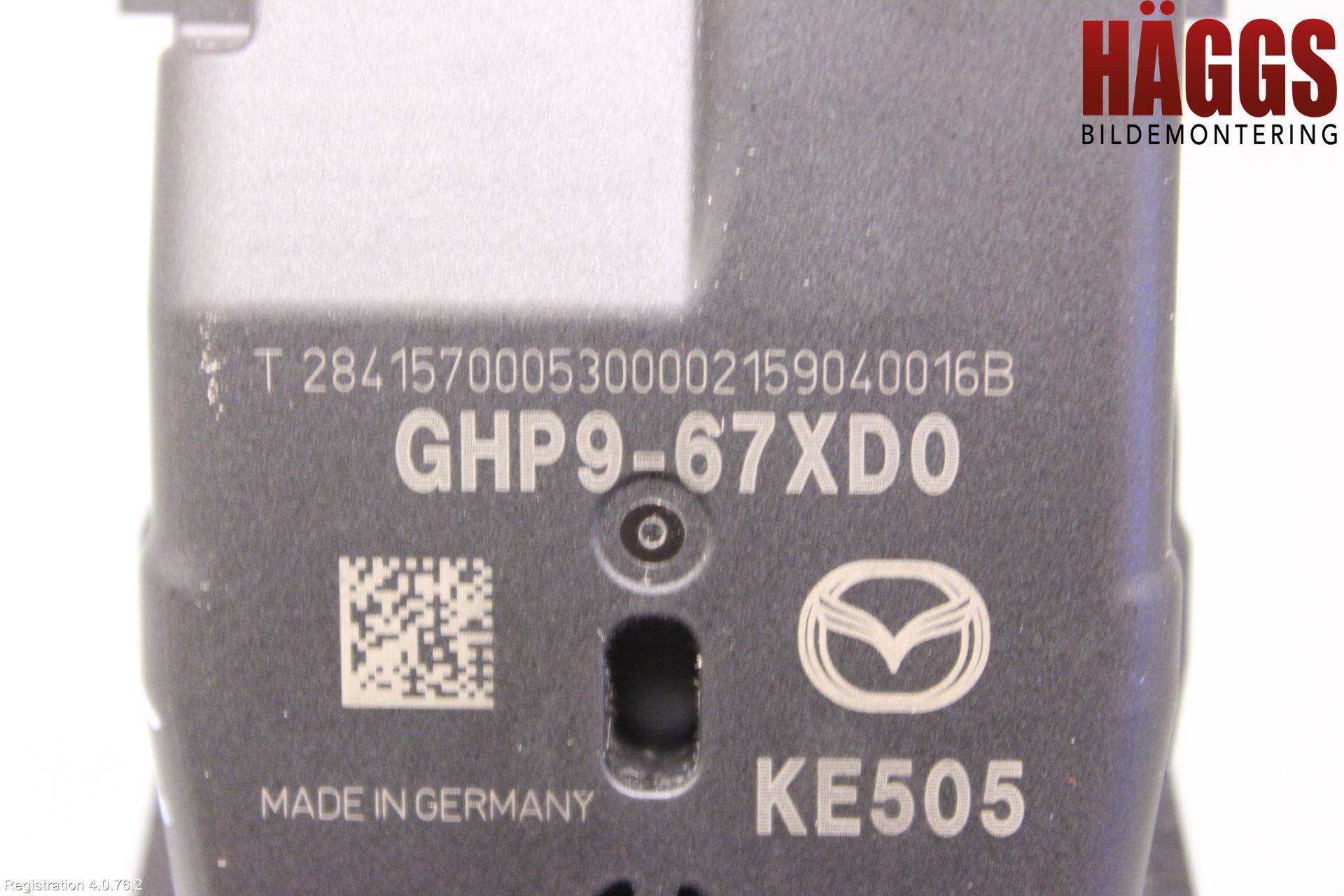 Mazda 3 III 14-19 Sensor Aktivt Kollisionsskydd