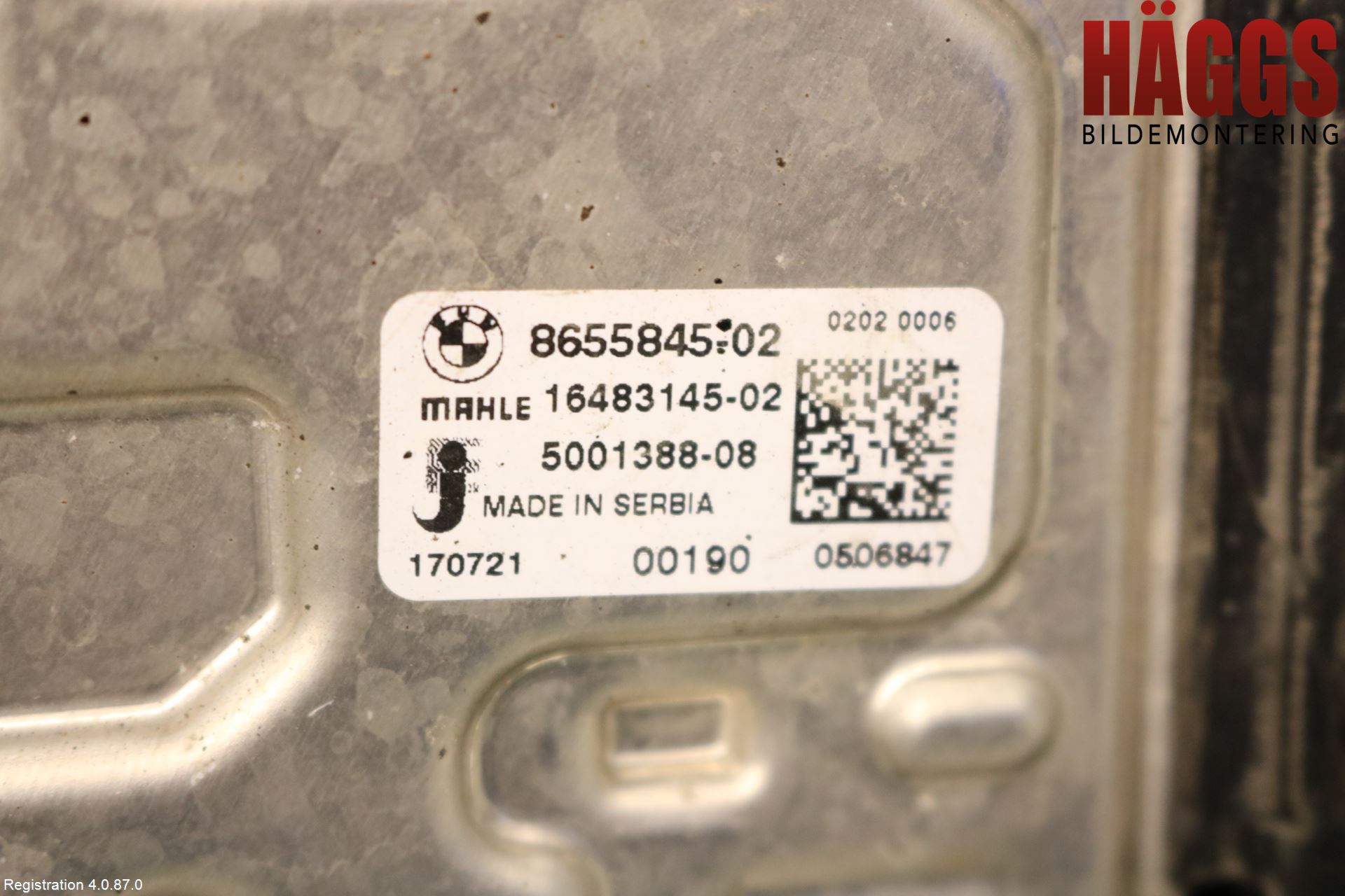 BMW 5 G30/G31/F90 17-23 Kylfläkt El