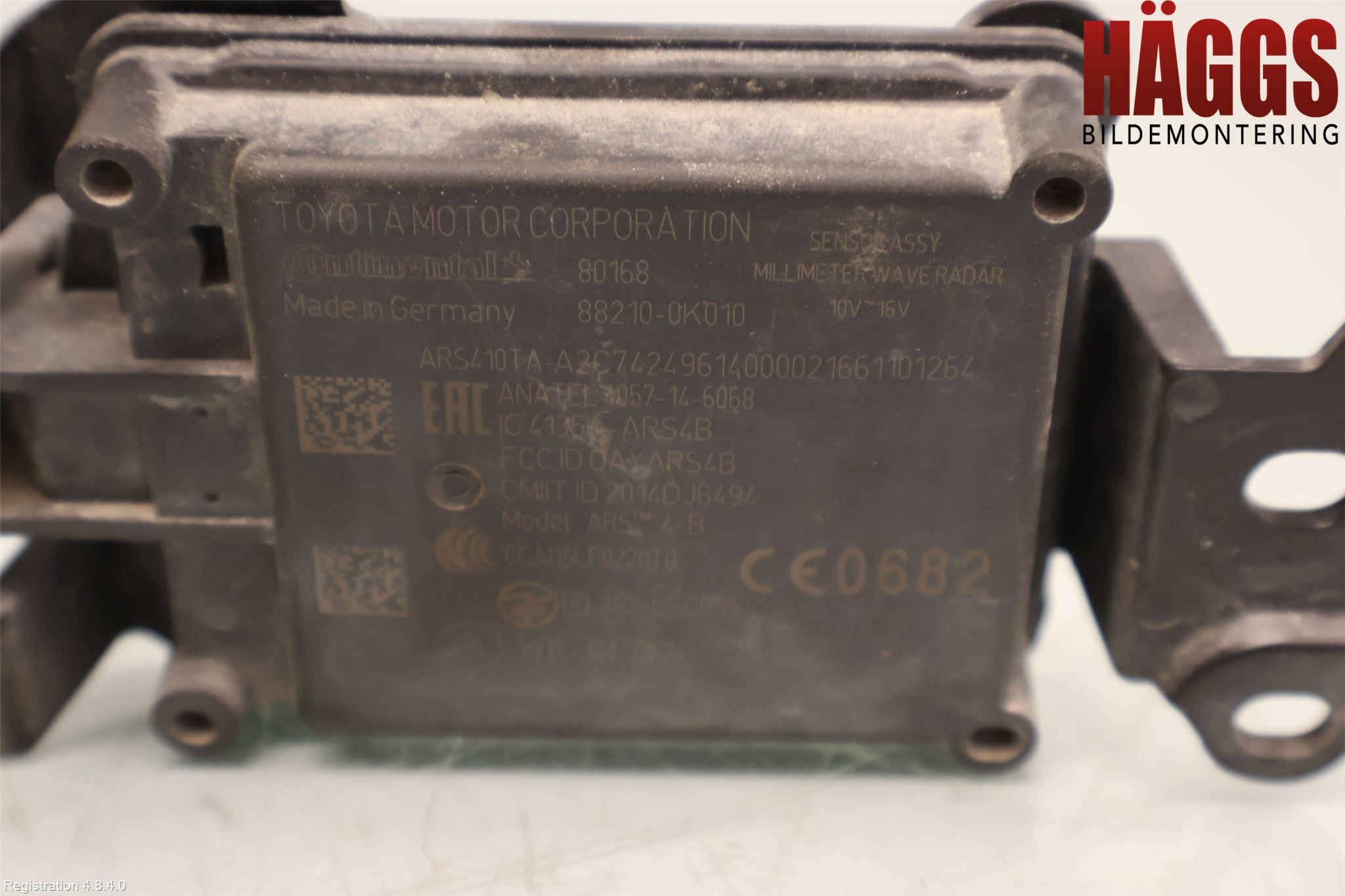 Toyota HILUX 16- Sensor Adaptiv Farthållare