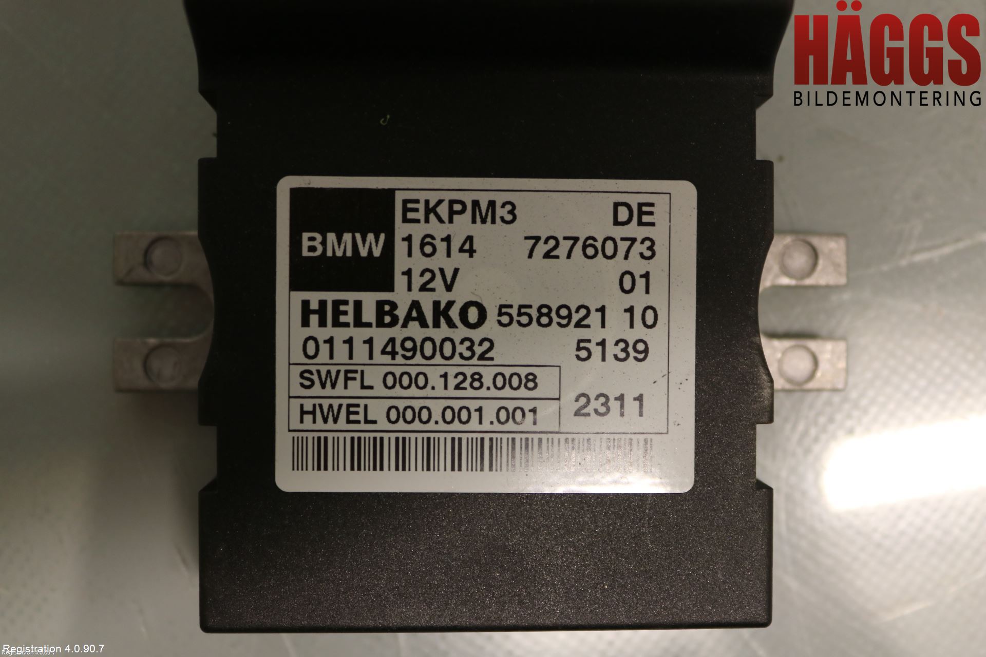 BMW 5 F10/F11/F18 09-17 Styrenhet Bränslepump
