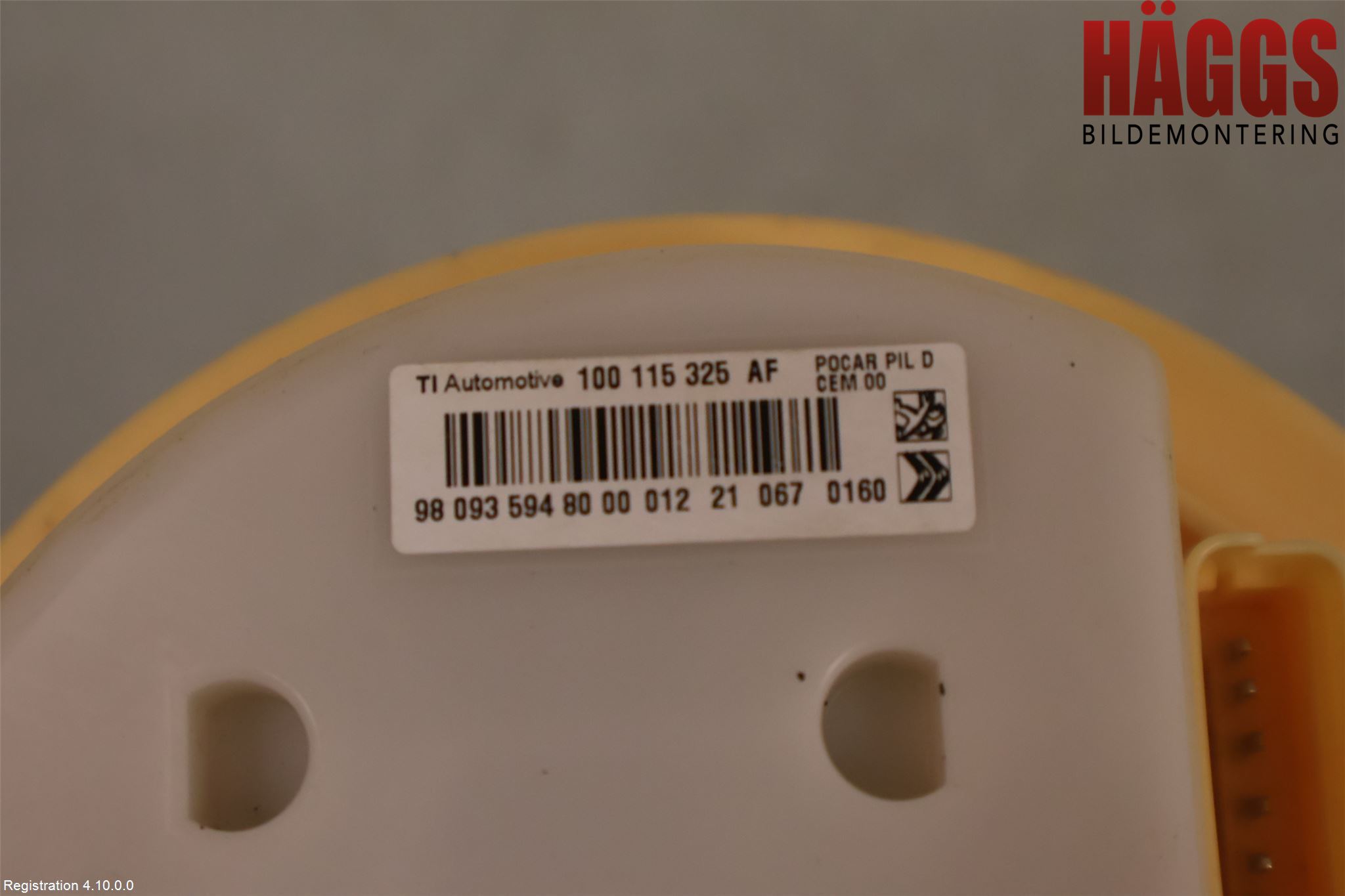 Peugeot PARTNER/E-PARTNER 19- Bränslepump El