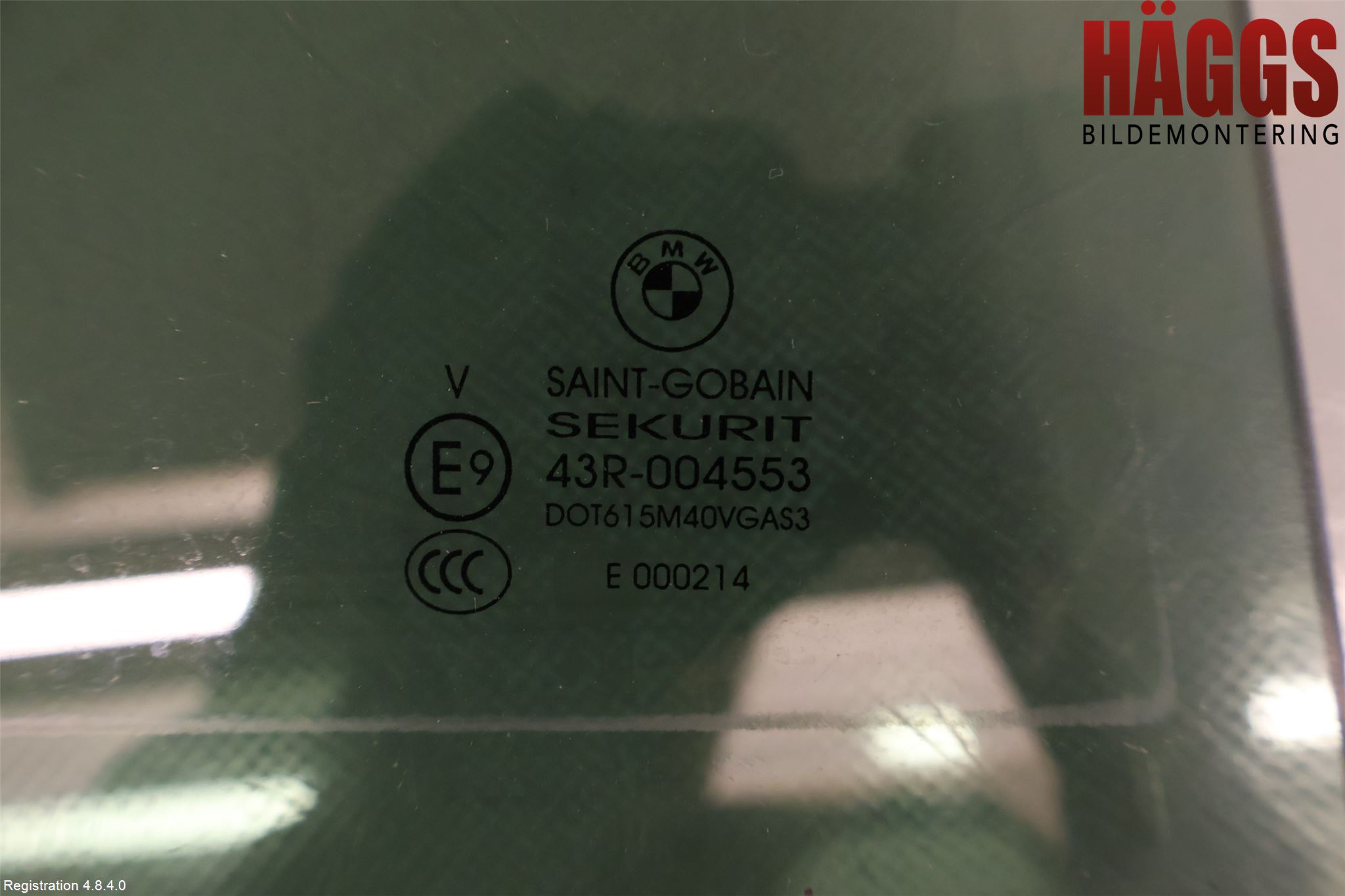 BMW X5 E70 07-13 Dörruta Bak Höger