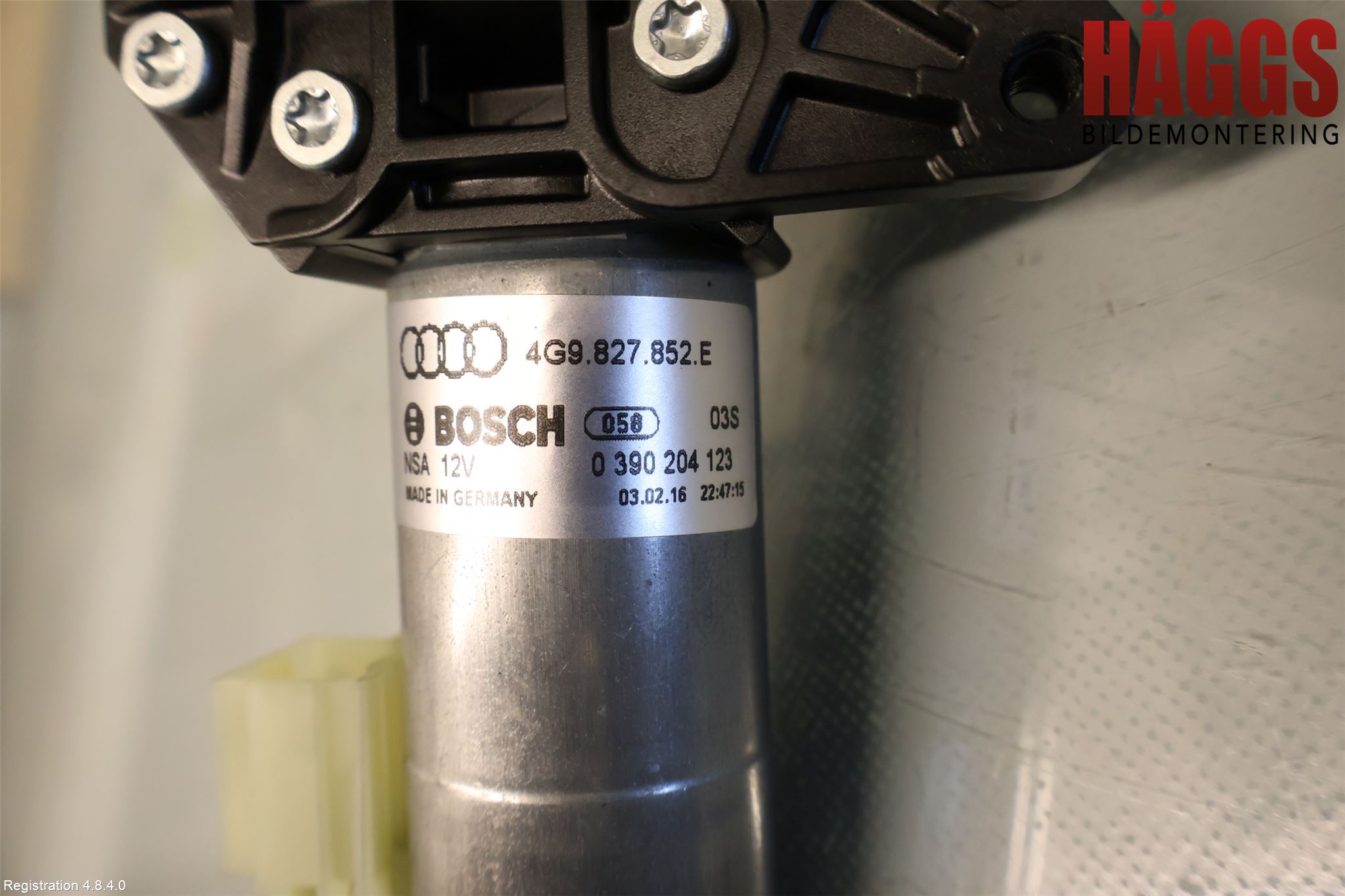 Audi A6/S6 4G 11-18 Bakluckeöppnare Automatisk