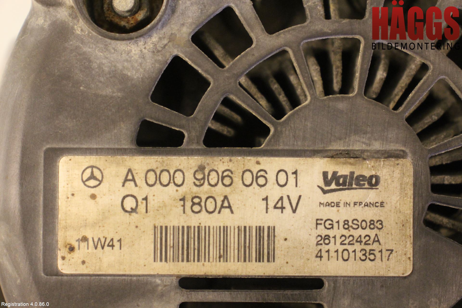 Mercedes-Benz MB E-KLASS (W212) 09-16 Generator