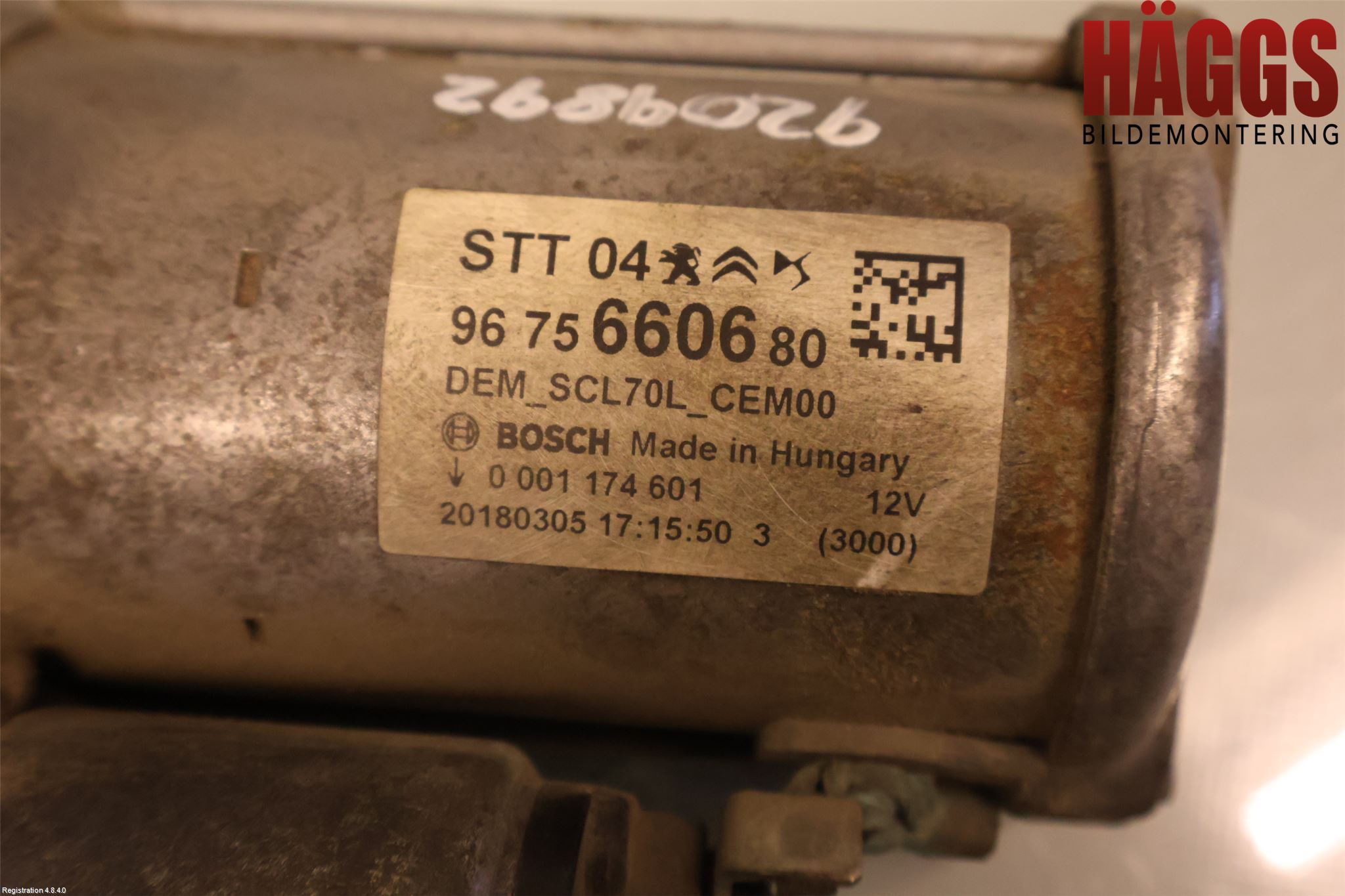 Peugeot EXPERT/E-EXPERT 17- Startmotor Diesel