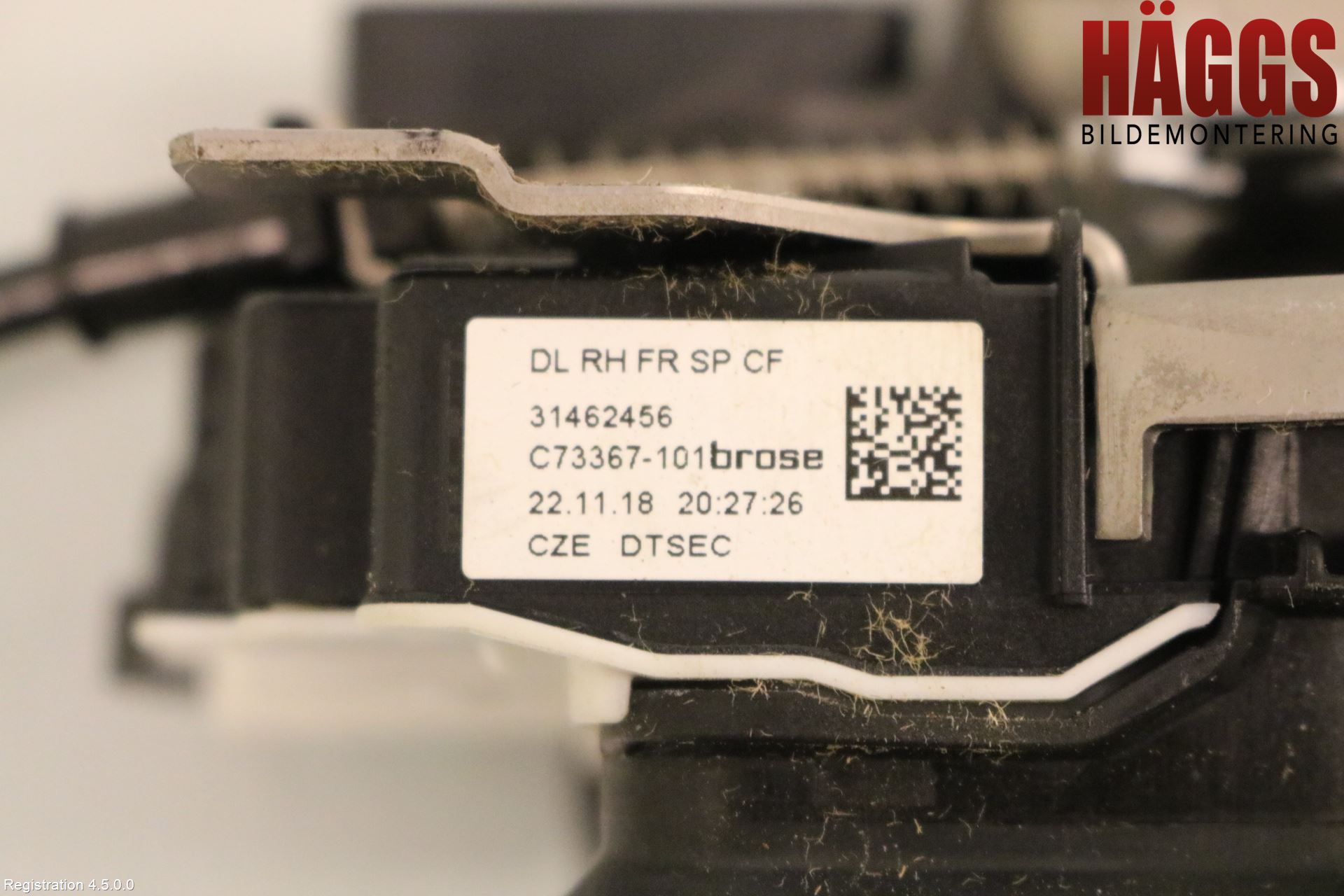 Volvo V90 17->> Låskista-Dörrlås