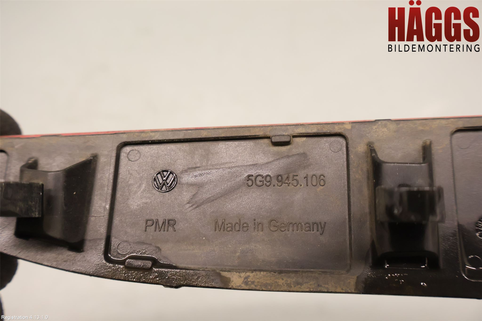 Volkswagen VW GOLF / E-GOLF VII 13-20 Dimljus/Reflex Bak
