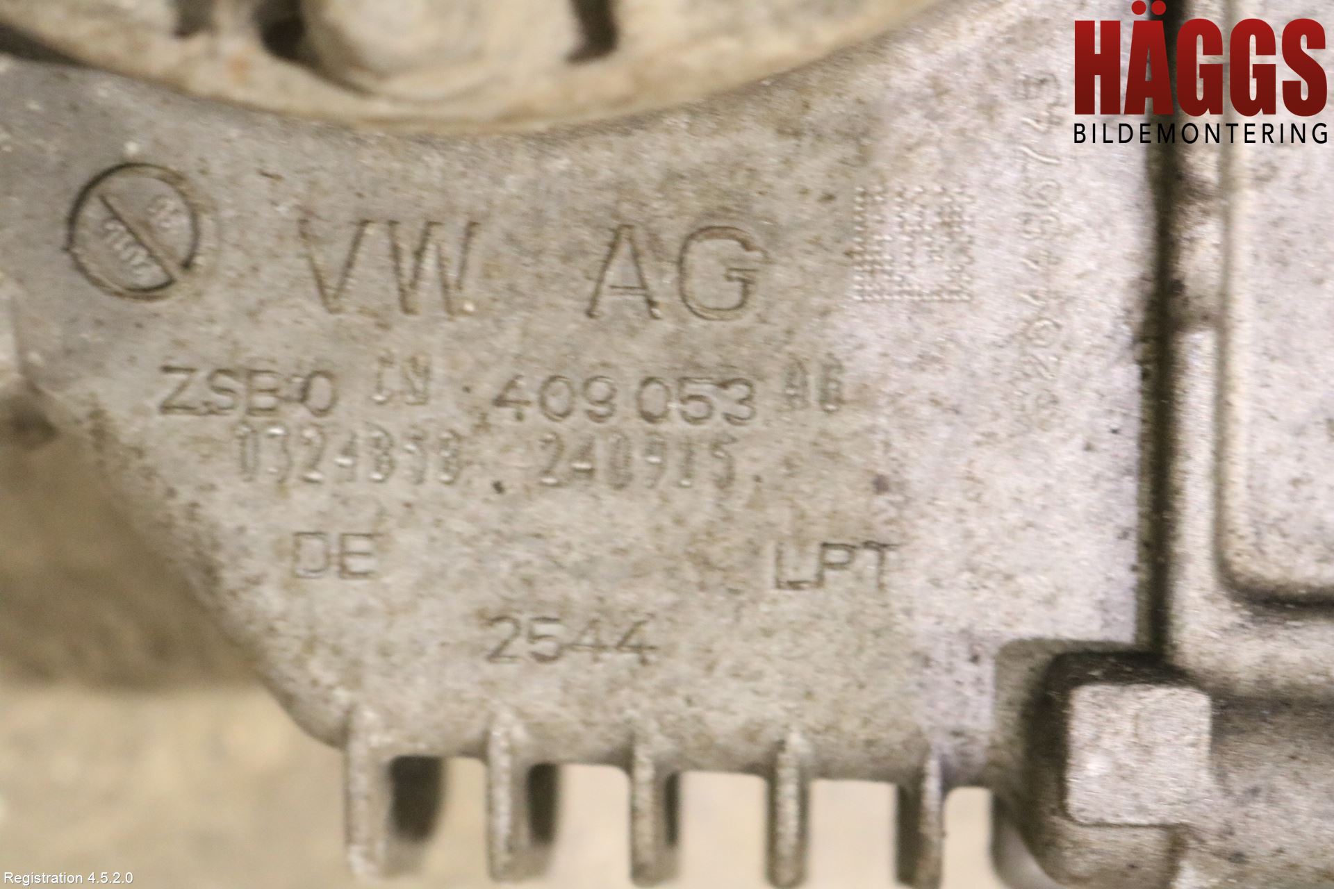 Volkswagen VW PASSAT 15-19 Växel Fördelningslåda