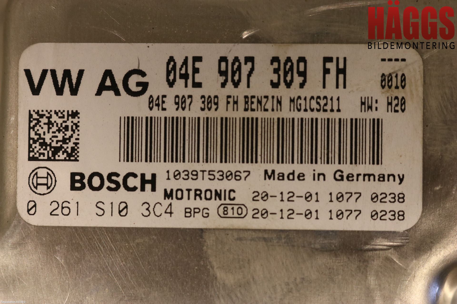 Skoda OCTAVIA (5E) 13-20 Styrenhet Insprut Bensin